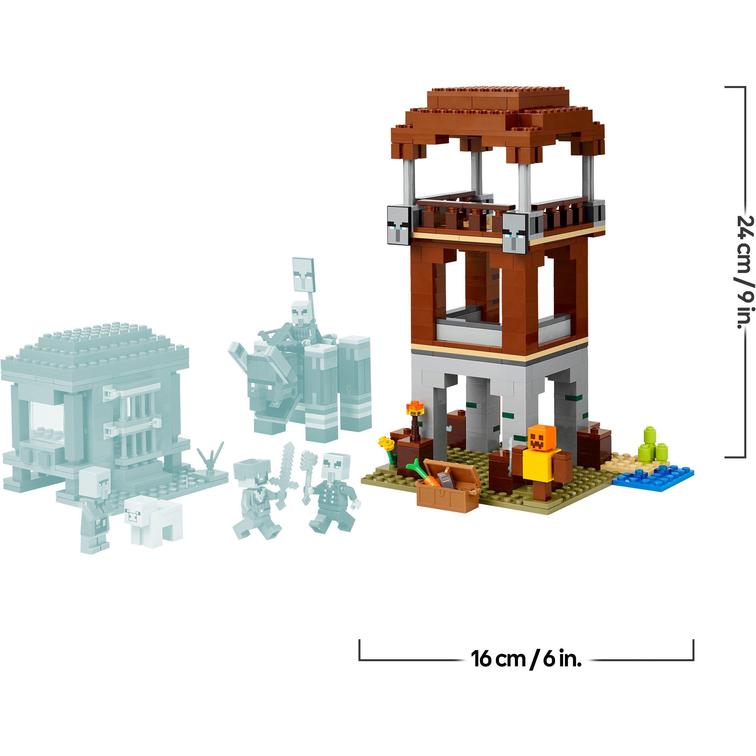 Pillage Outpost - LEGO - LEGO® Minecraft® The Pillager Outpost and Ravager Gamer Building Toy Gift 21278 - 8
