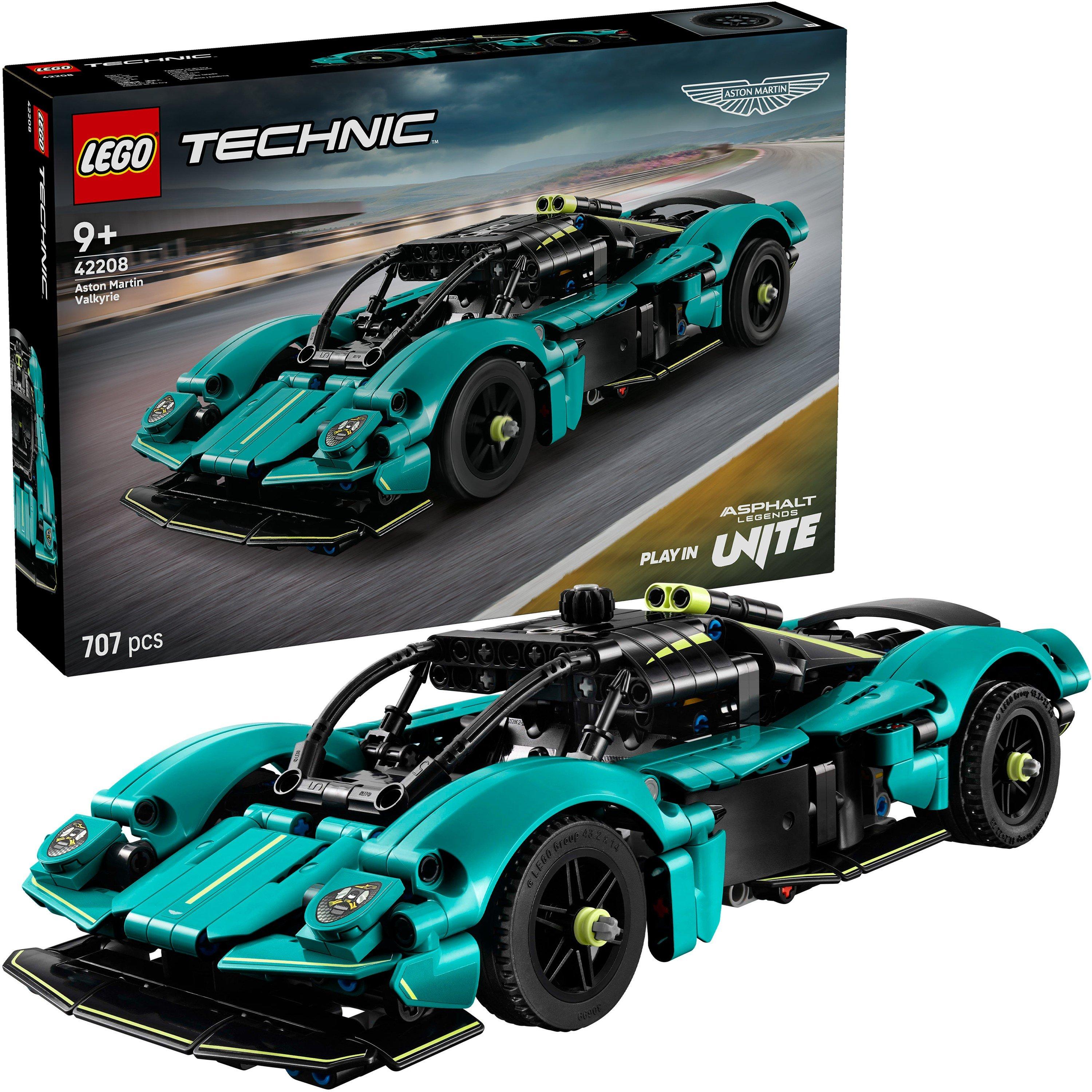 Ast Mar Valkyri - LEGO - LEGO® Technic Aston Martin Valkyrie Buildable Car Model Kit 42208 - 1