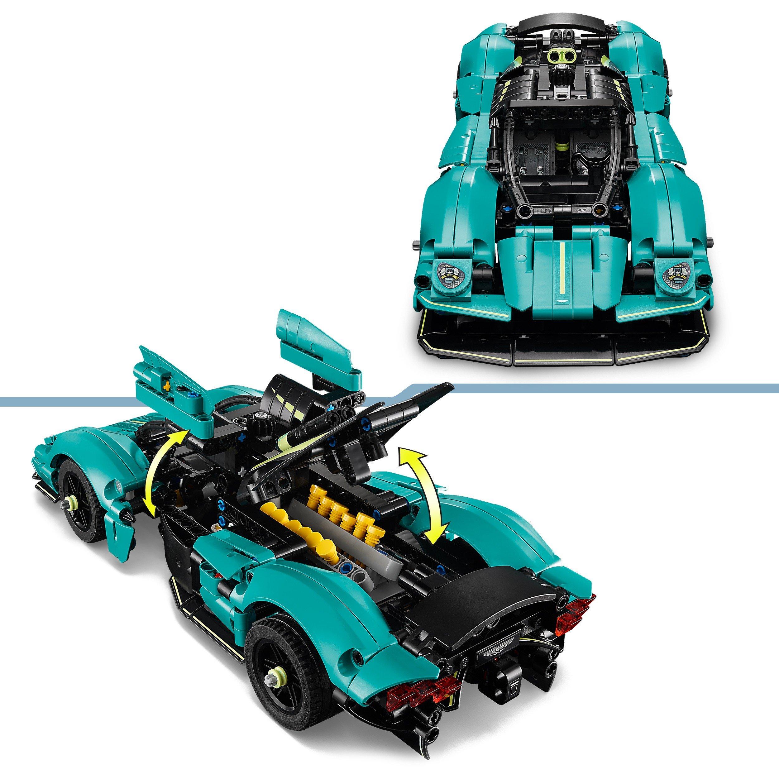 Ast Mar Valkyri - LEGO - LEGO® Technic Aston Martin Valkyrie Buildable Car Model Kit 42208 - 5
