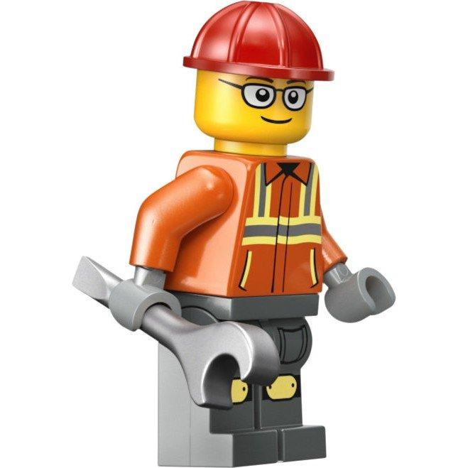 Žuti buldožer - LEGO - LEGO® City Yellow Bulldozer Construction Site Building Toy Playset 60466 - 14