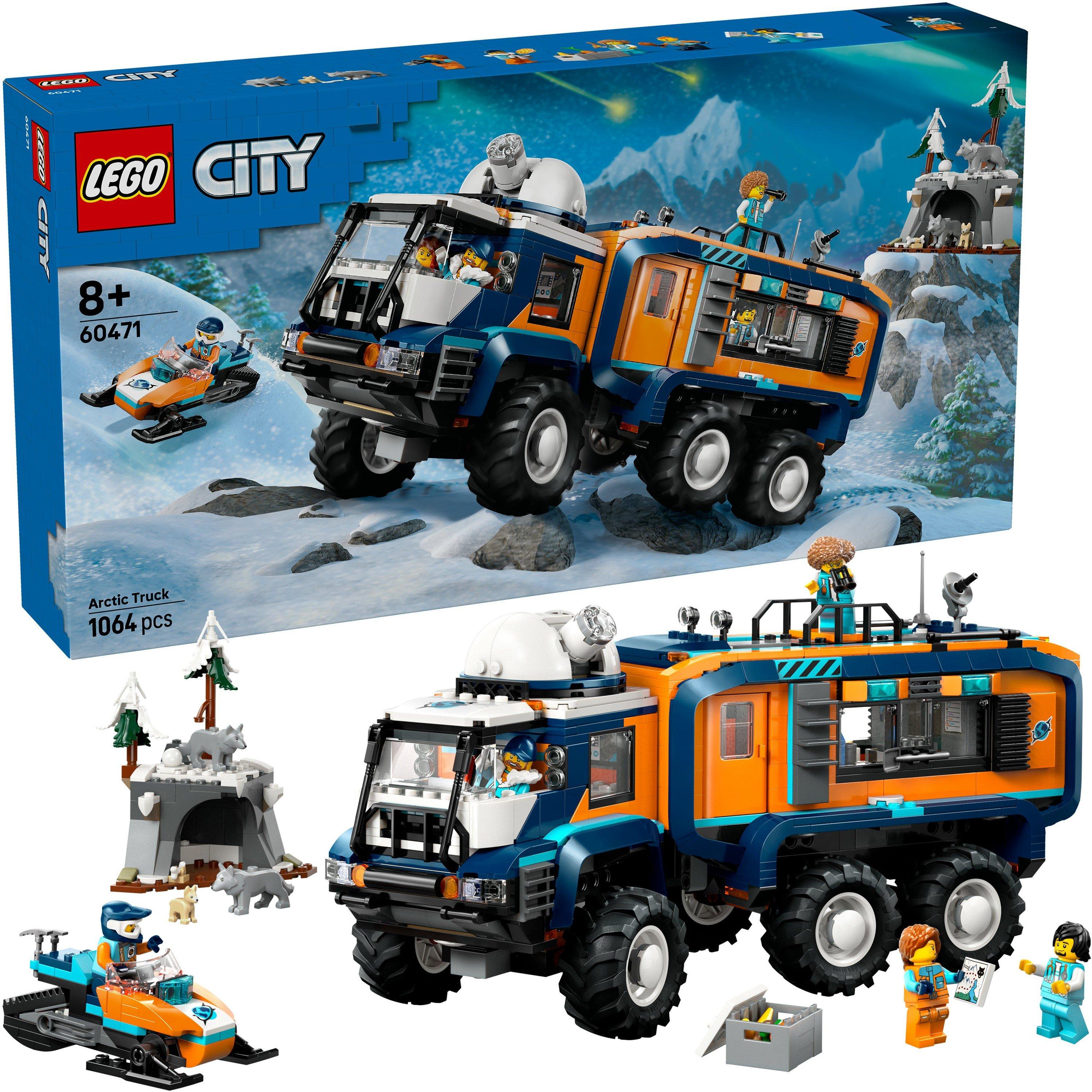 Science Truck - LEGO - LEGO® City Arctic Explorer Science Lab Truck Toy Building Set 60471 - 1