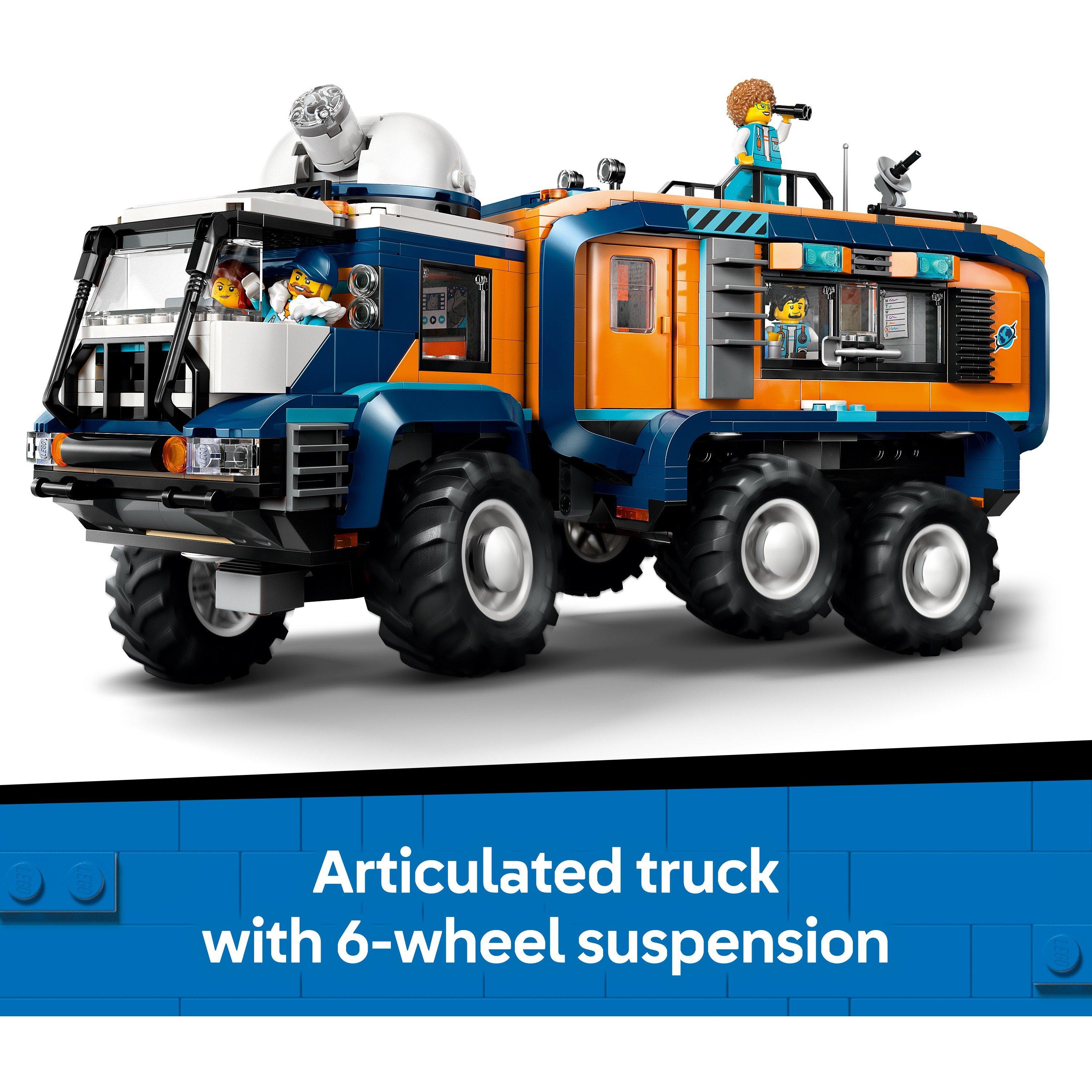 Wissenschafts-Lkw - LEGO - LEGO® City Arctic Explorer Science Lab Truck Toy Building Set 60471 - 4