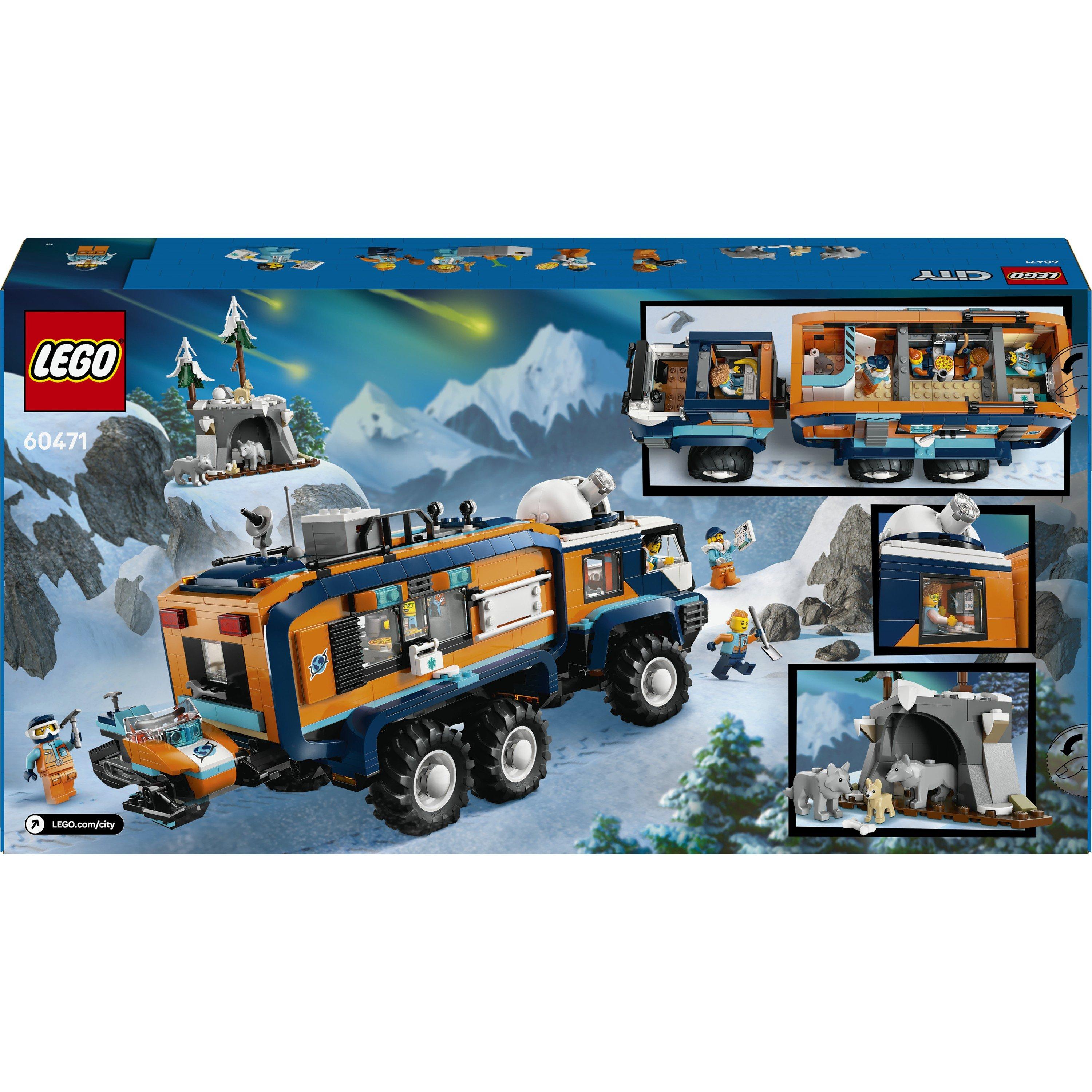 Wissenschafts-Lkw - LEGO - LEGO® City Arctic Explorer Science Lab Truck Toy Building Set 60471 - 9
