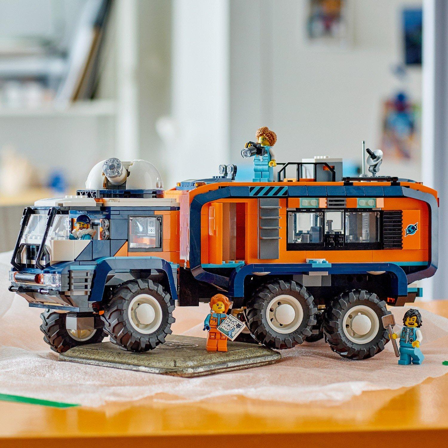 Wissenschafts-Lkw - LEGO - LEGO® City Arctic Explorer Science Lab Truck Toy Building Set 60471 - 10