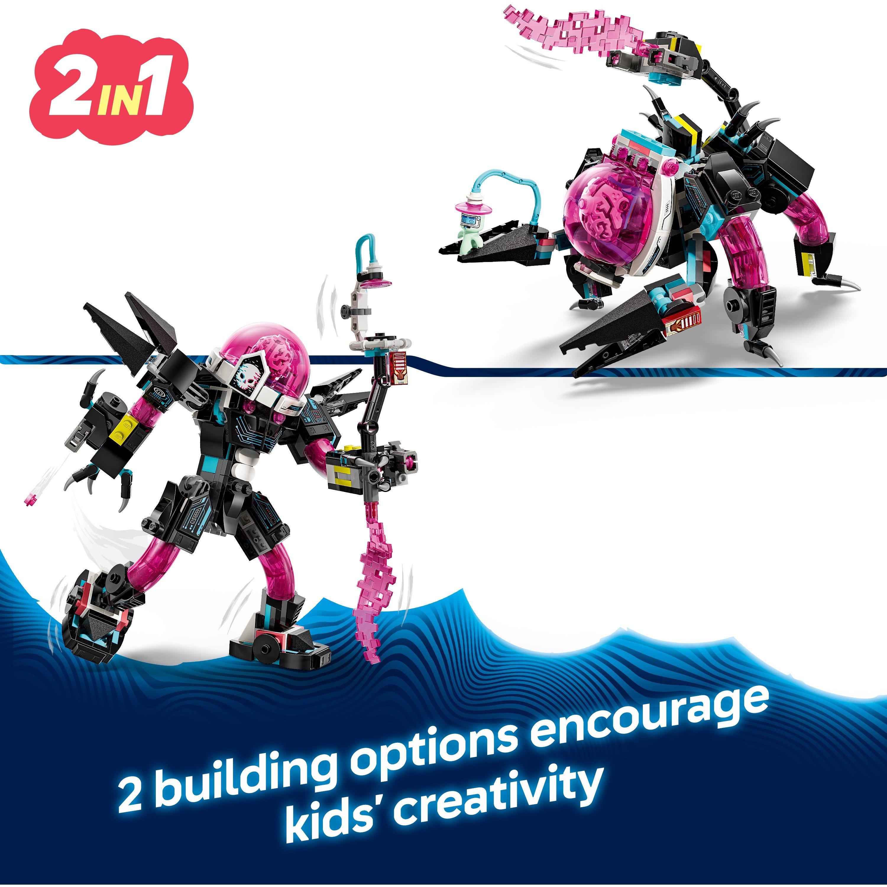 Cybr Brain Mech - LEGO - LEGO® DREAMZzz™ Mateo vs. Cyber Brain Mech Robot Toy 71495 - 4