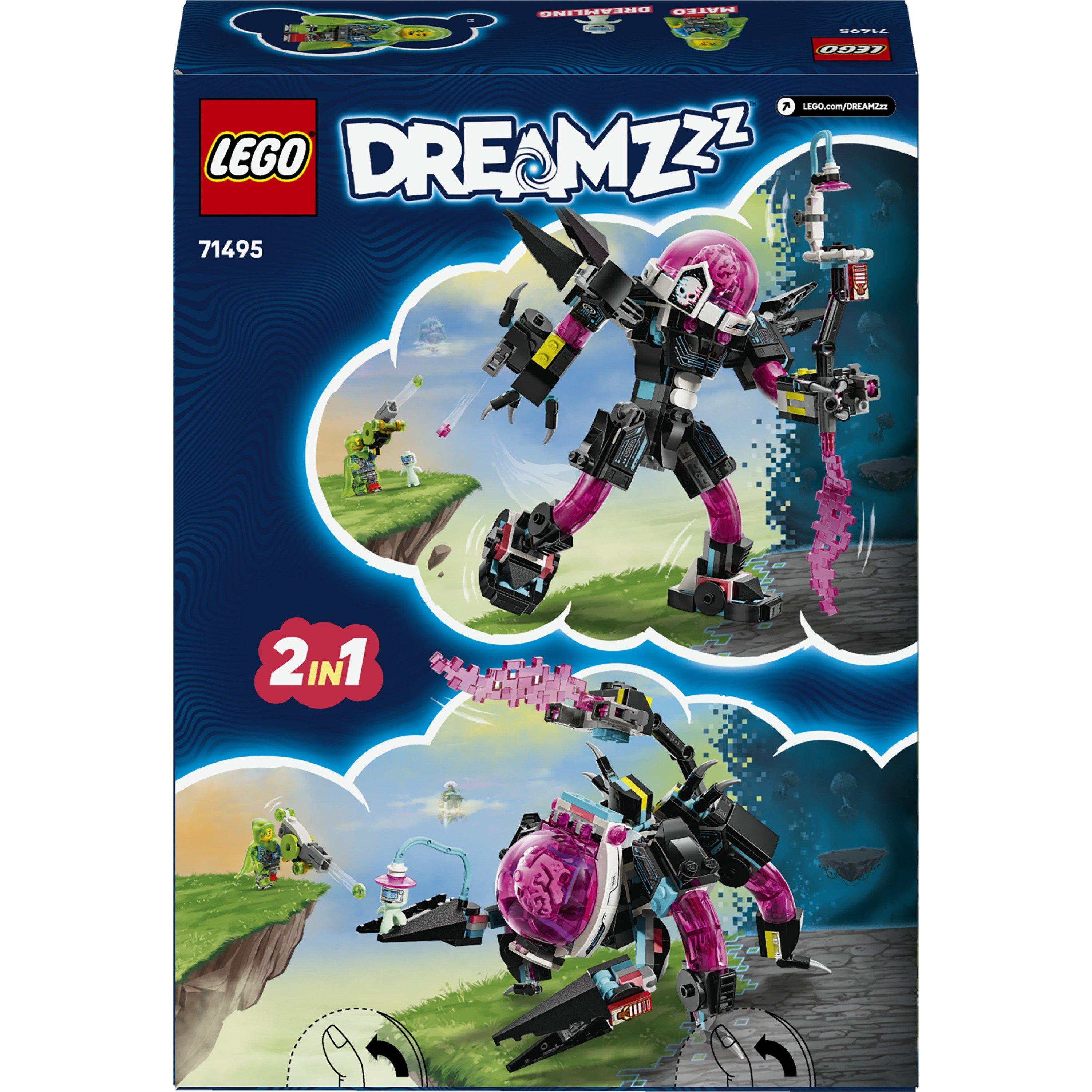 Cybr Brain Mech - LEGO - LEGO® DREAMZzz™ Mateo vs. Cyber Brain Mech Robot Toy 71495 - 9