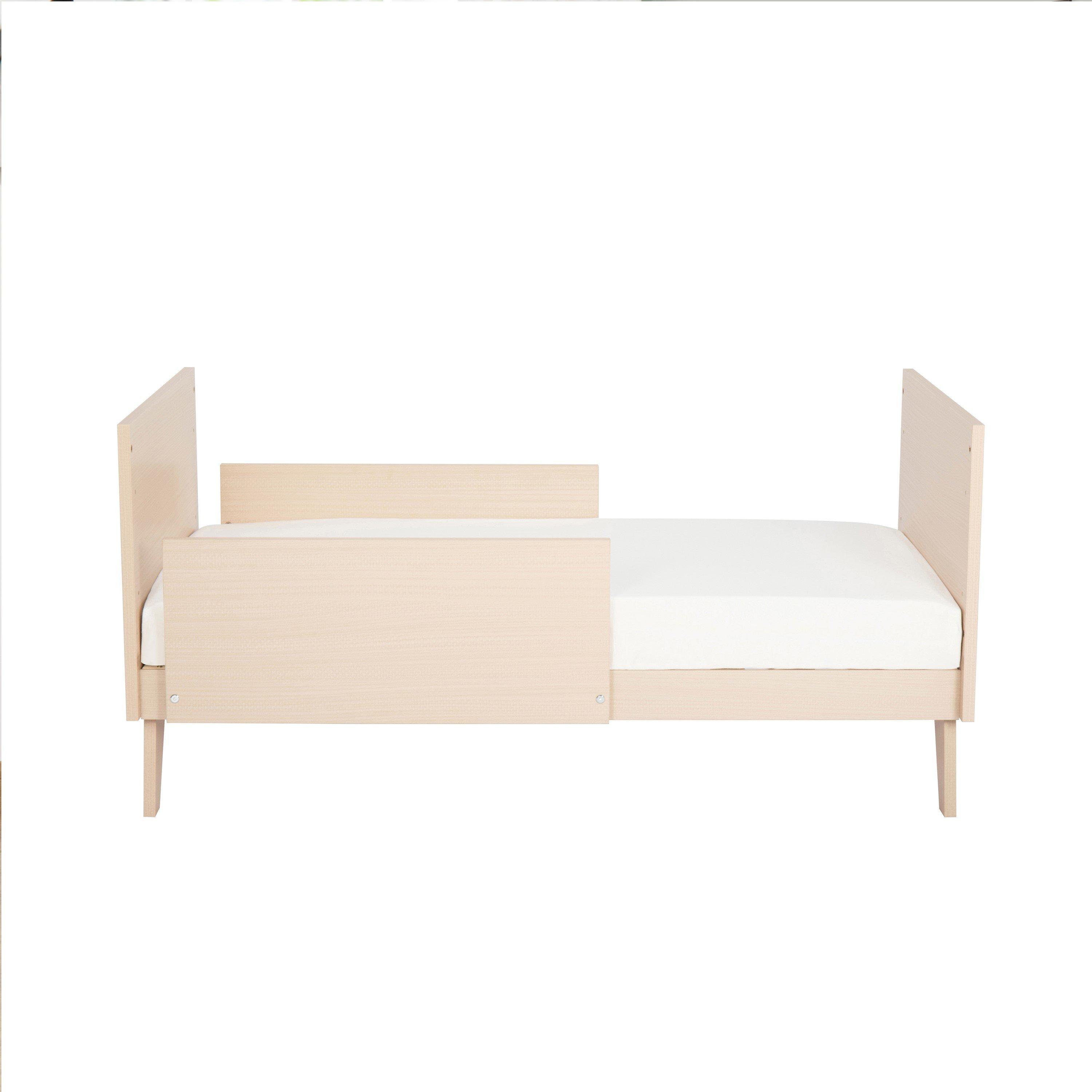 Natural - Babymore - Babymore Dante Mini Cot Bed - Natural - 9