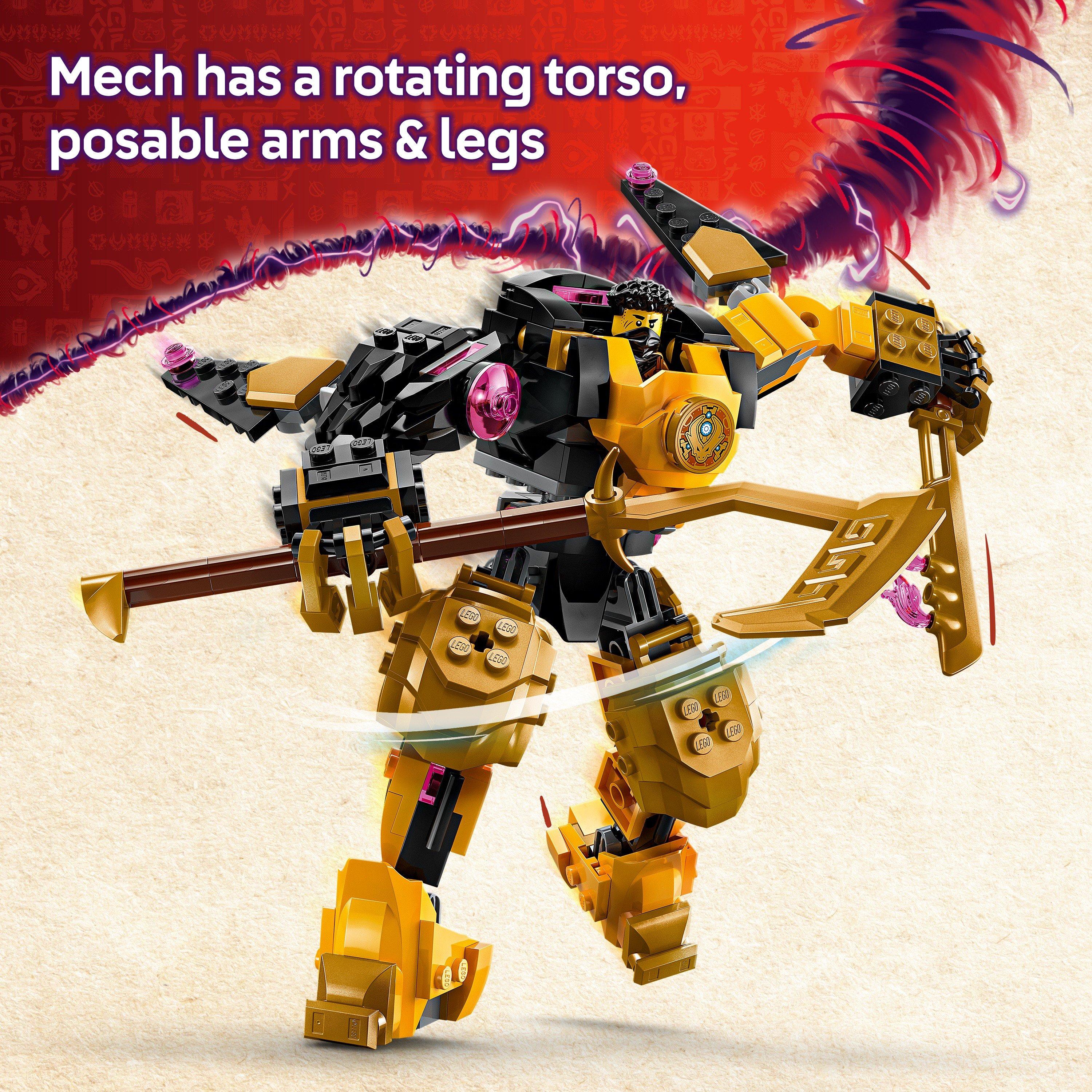 Spinjitz Battle - LEGO - LEGO® NINJAGO® Arin’s Spinjitzu Battle Mech Toy Set 71839 - 4