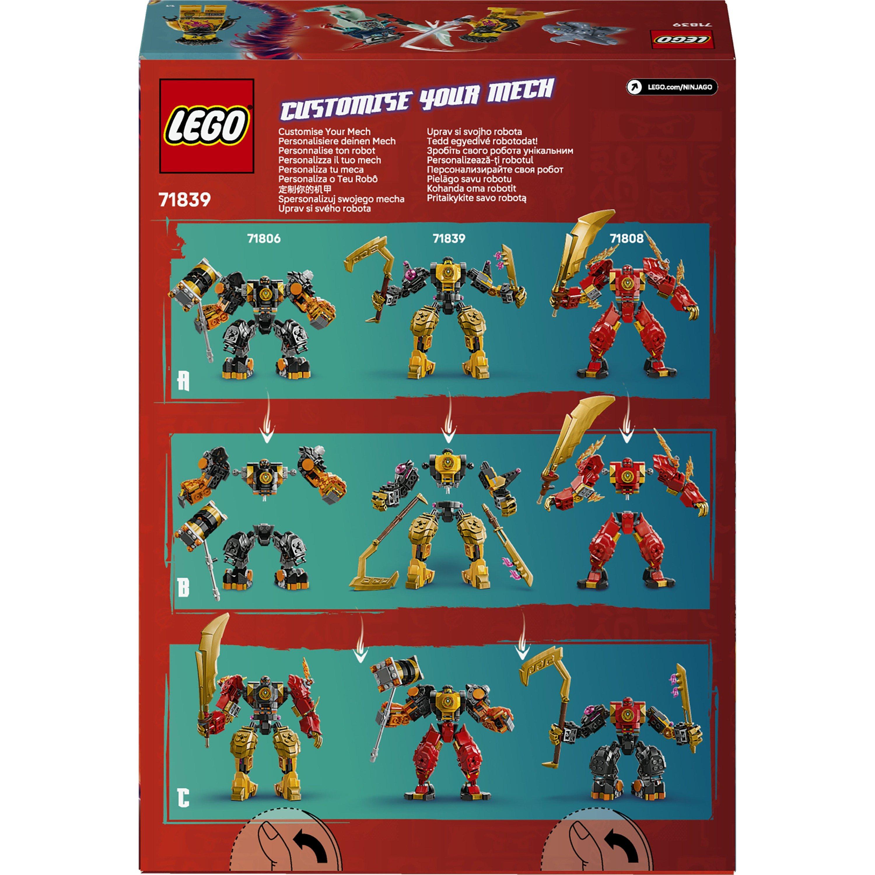 Spinjitz Battle - LEGO - LEGO® NINJAGO® Arin’s Spinjitzu Battle Mech Toy Set 71839 - 9