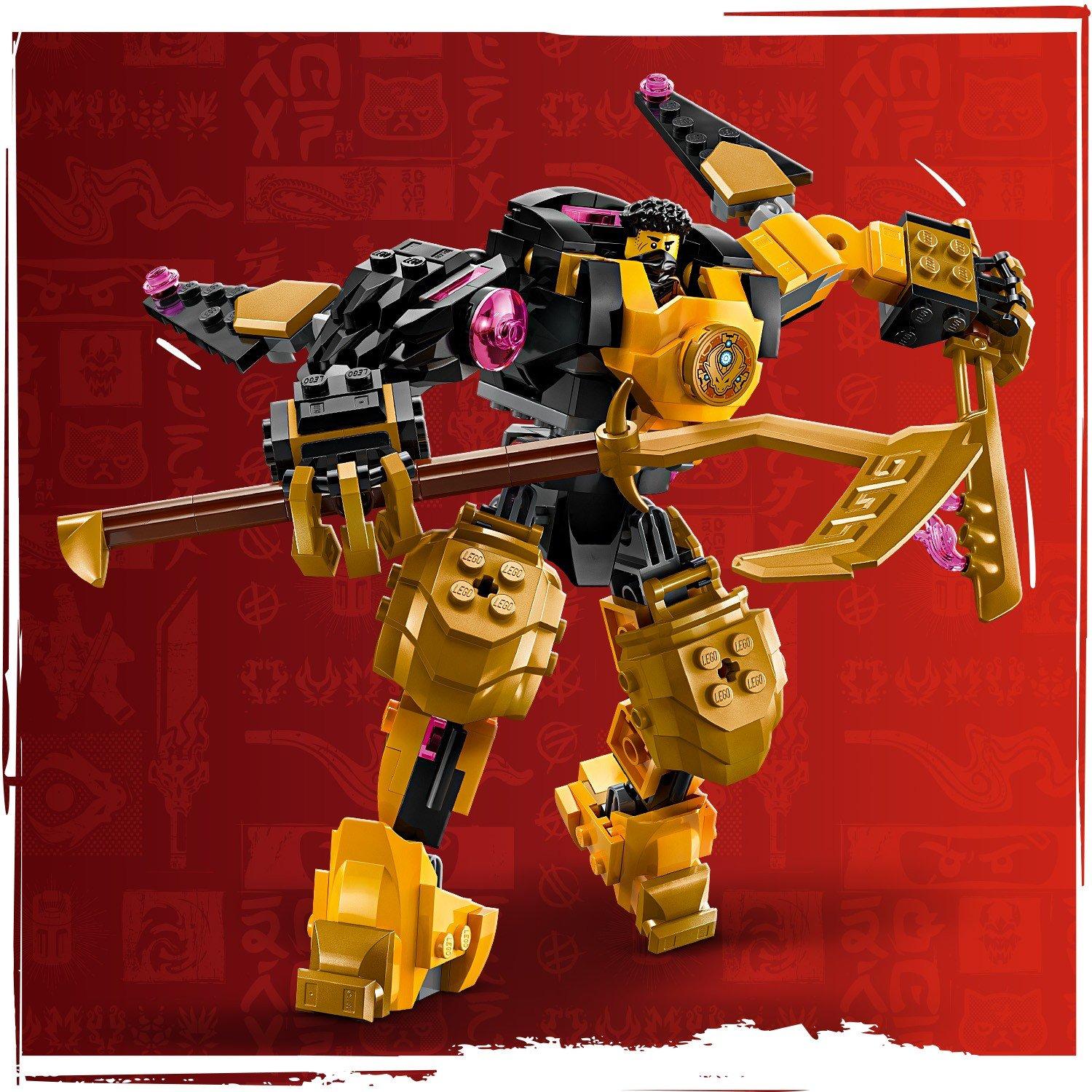 Spinjitz Battle - LEGO - LEGO® NINJAGO® Arin’s Spinjitzu Battle Mech Toy Set 71839 - 10
