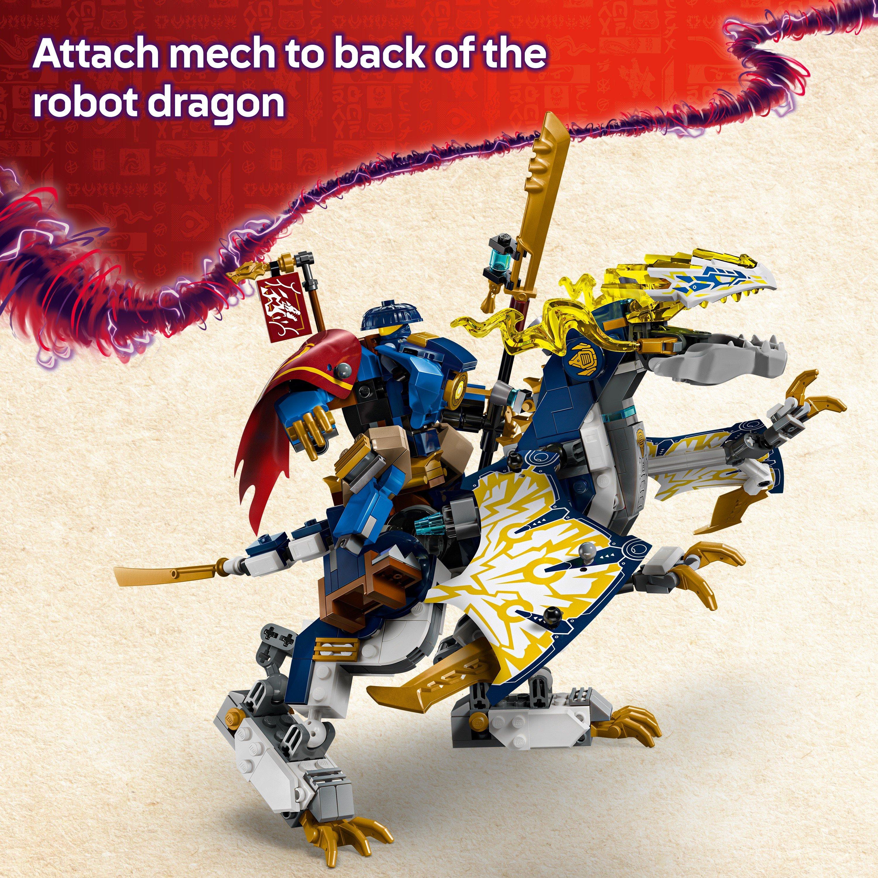 Dragon Rider - LEGO - LEGO® NINJAGO® Rogue’s Mech Dragon Rider Ninja Toy 71843 - 4