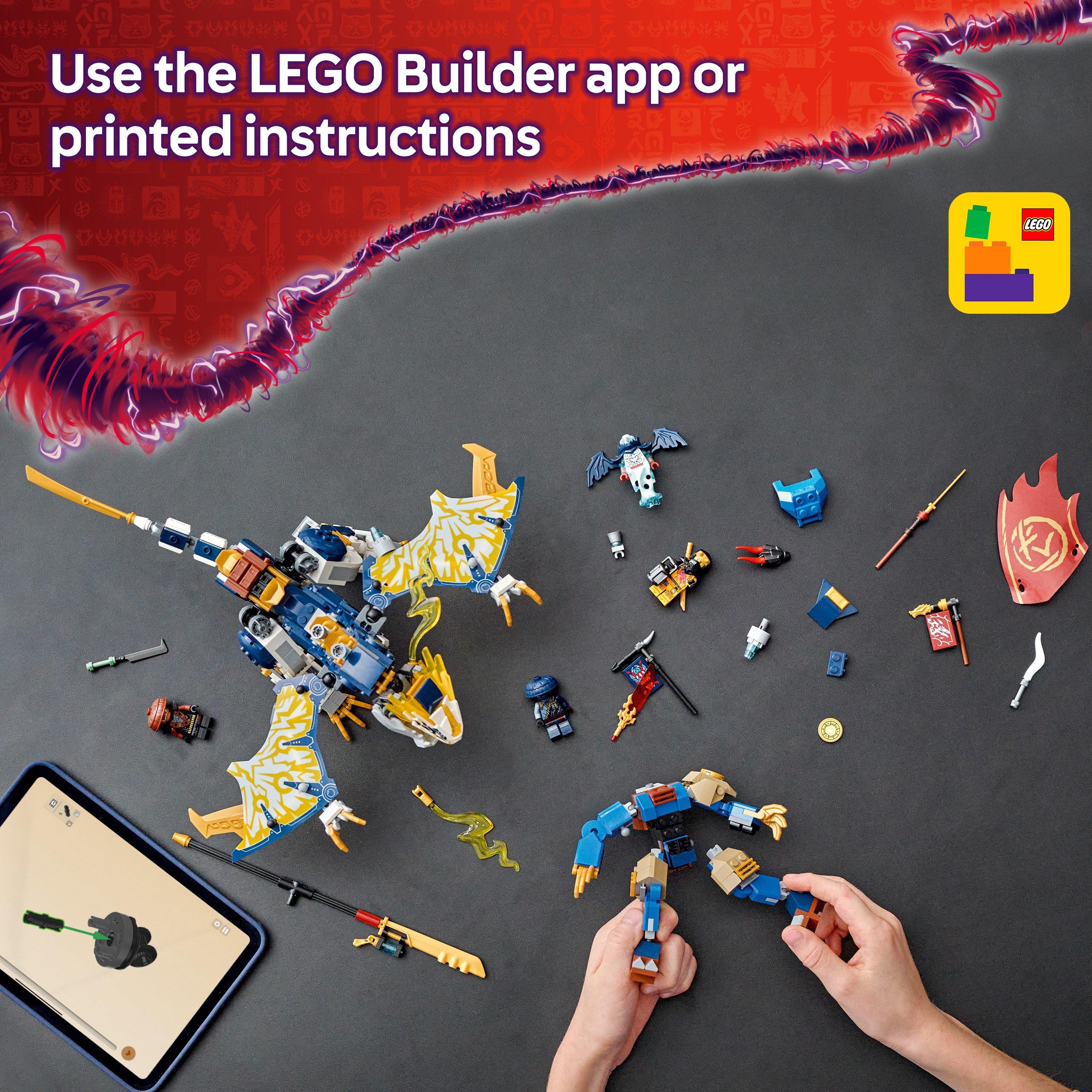 Dragon Rider - LEGO - LEGO® NINJAGO® Rogue’s Mech Dragon Rider Ninja Toy 71843 - 7