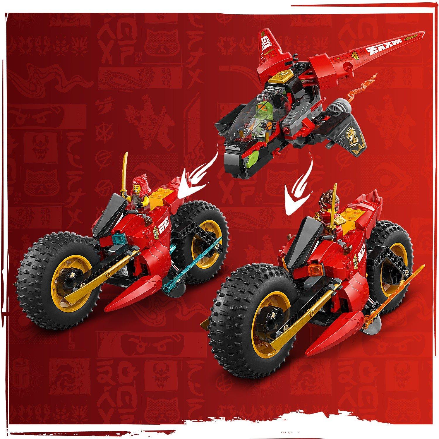 Combat Vehicle - LEGO - LEGO® NINJAGO® Ninja Combat Vehicle 3-in-1 Toy Building Set 71844 - 10