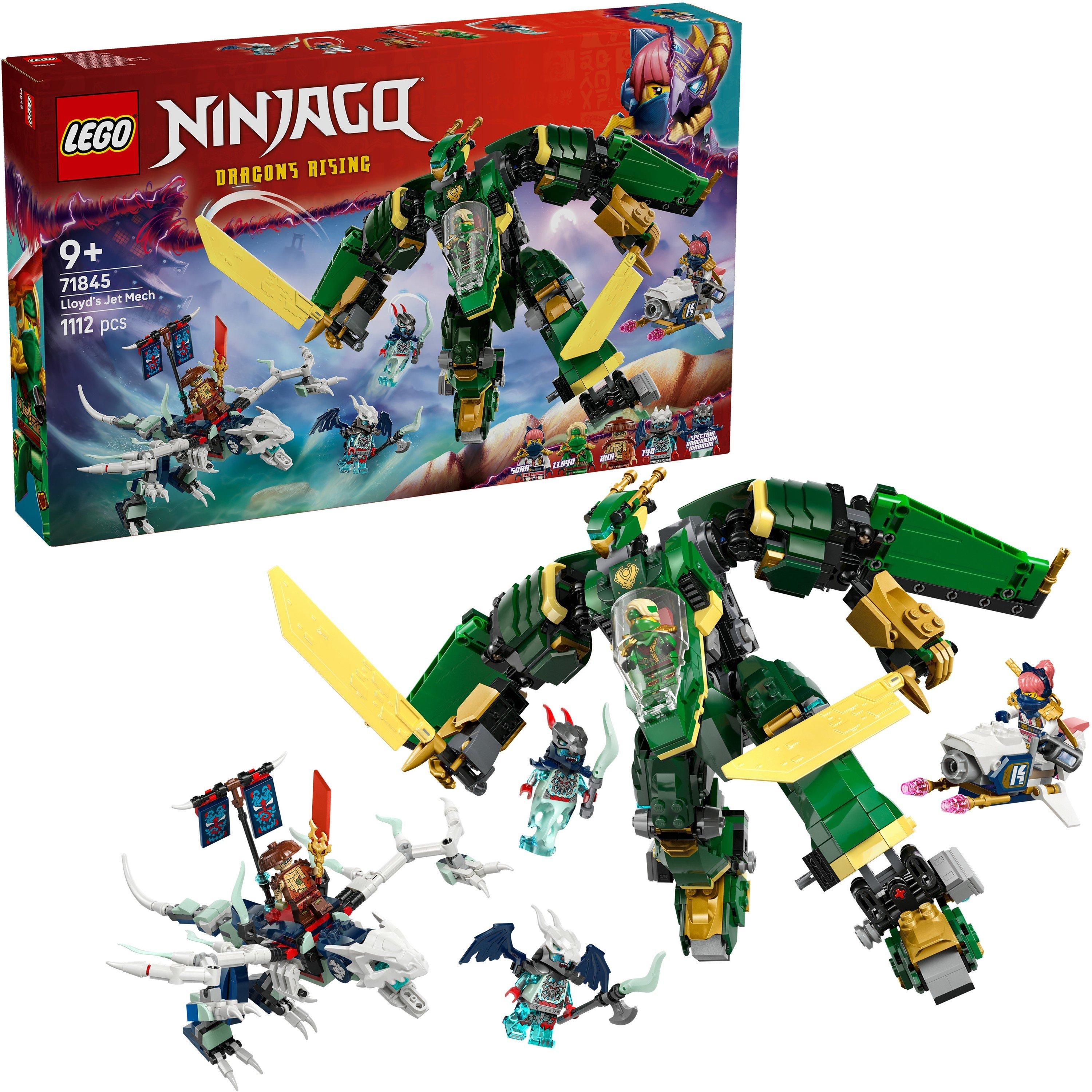 Lloyds Jet Mech - LEGO - LEGO® NINJAGO® Lloyd’s Jet Mech Ninja Toy Building Kit 71845 - 1
