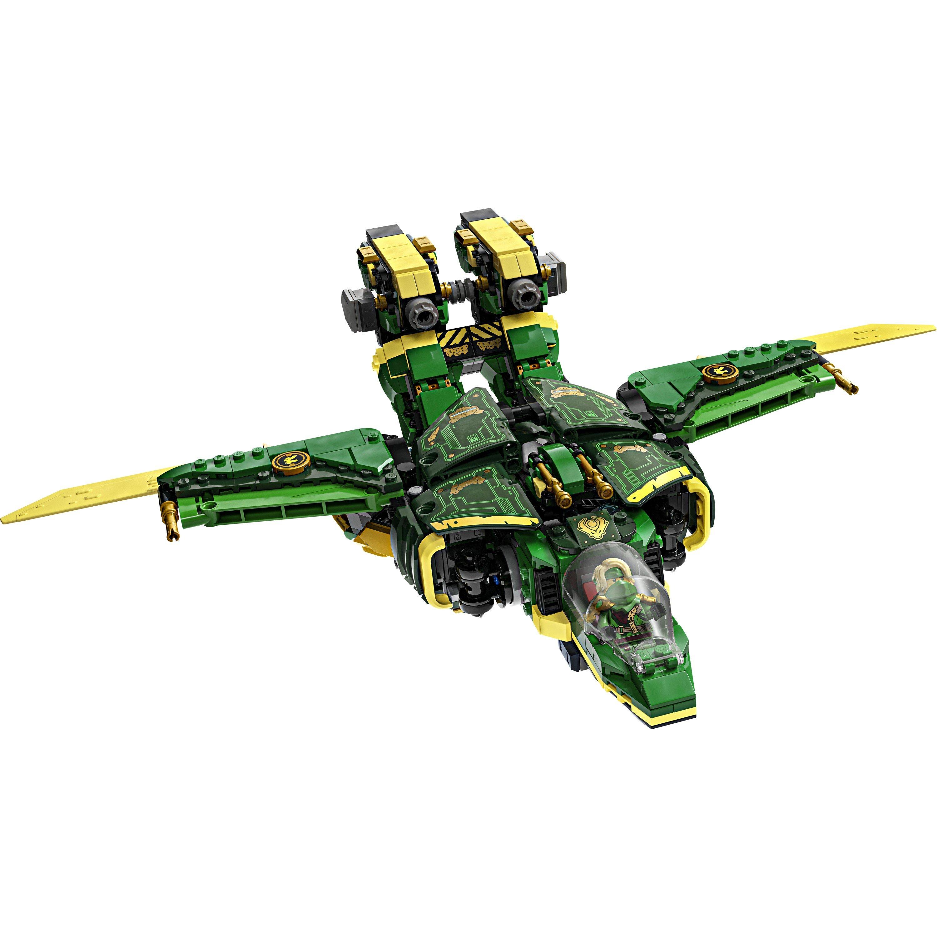 Lloyds Jet Mech - LEGO - LEGO® NINJAGO® Lloyd’s Jet Mech Ninja Toy Building Kit 71845 - 15