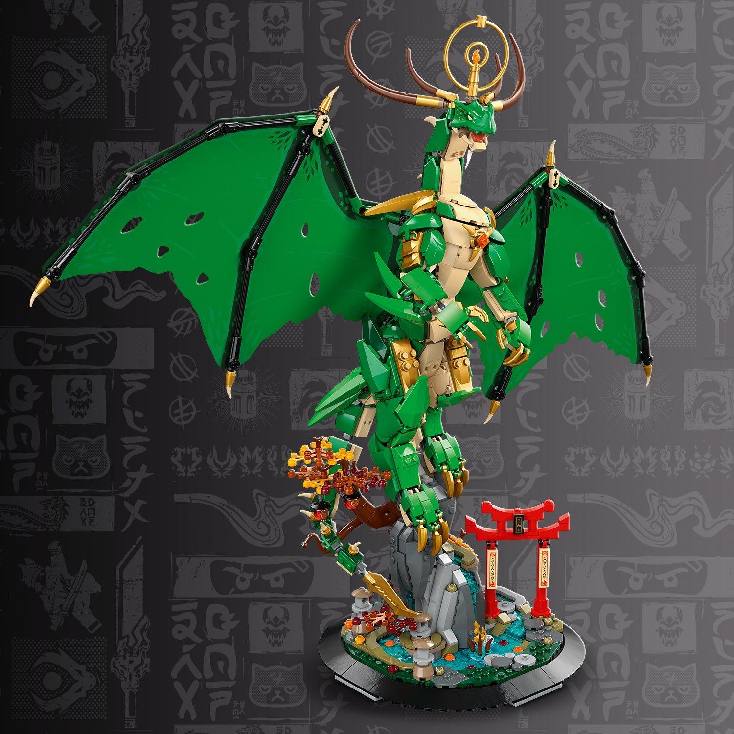 Zmajski čuvar - LEGO - LEGO® NINJAGO® The Guardian Dragon Display Building Kit 71847 - 11