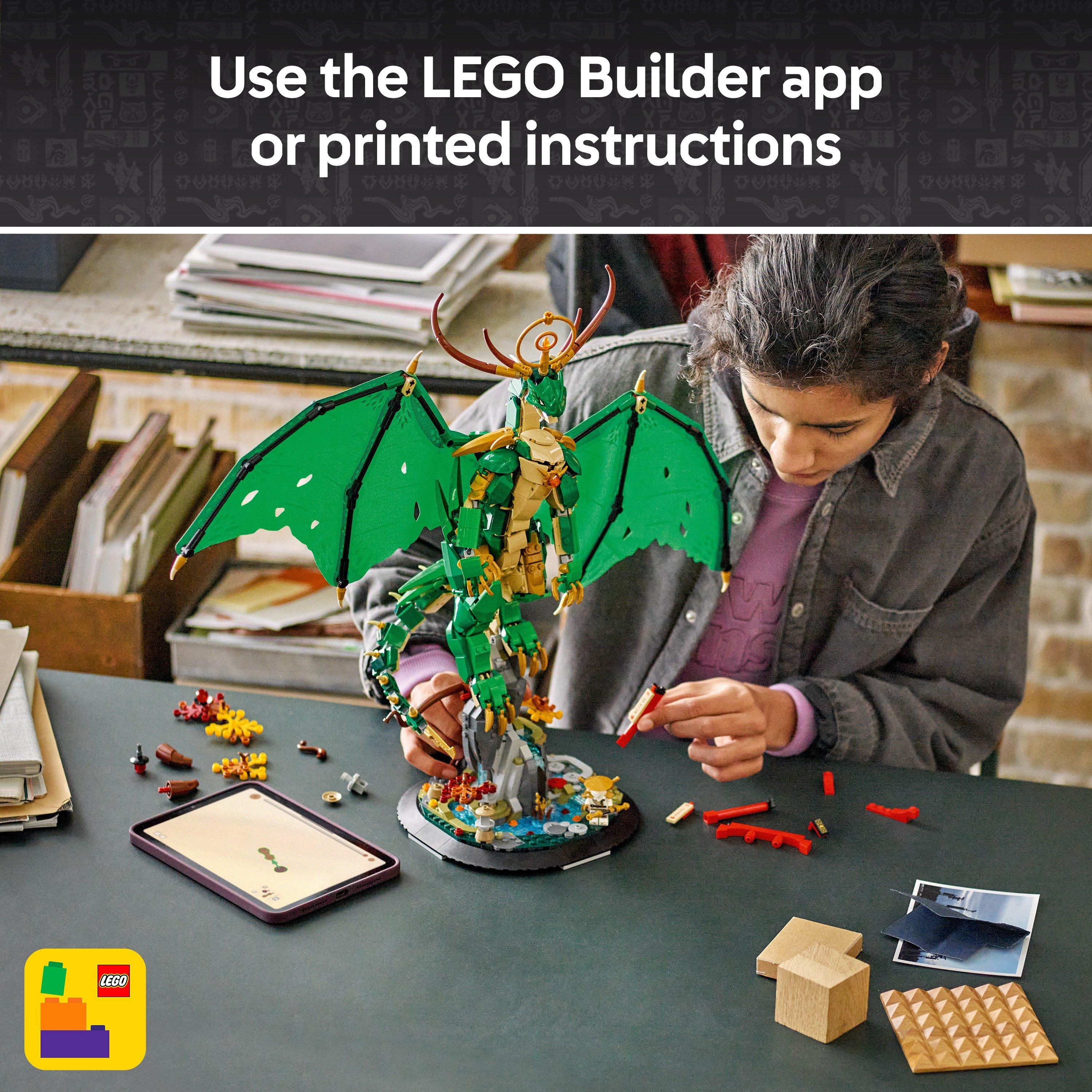 Zmajski čuvar - LEGO - LEGO® NINJAGO® The Guardian Dragon Display Building Kit 71847 - 7