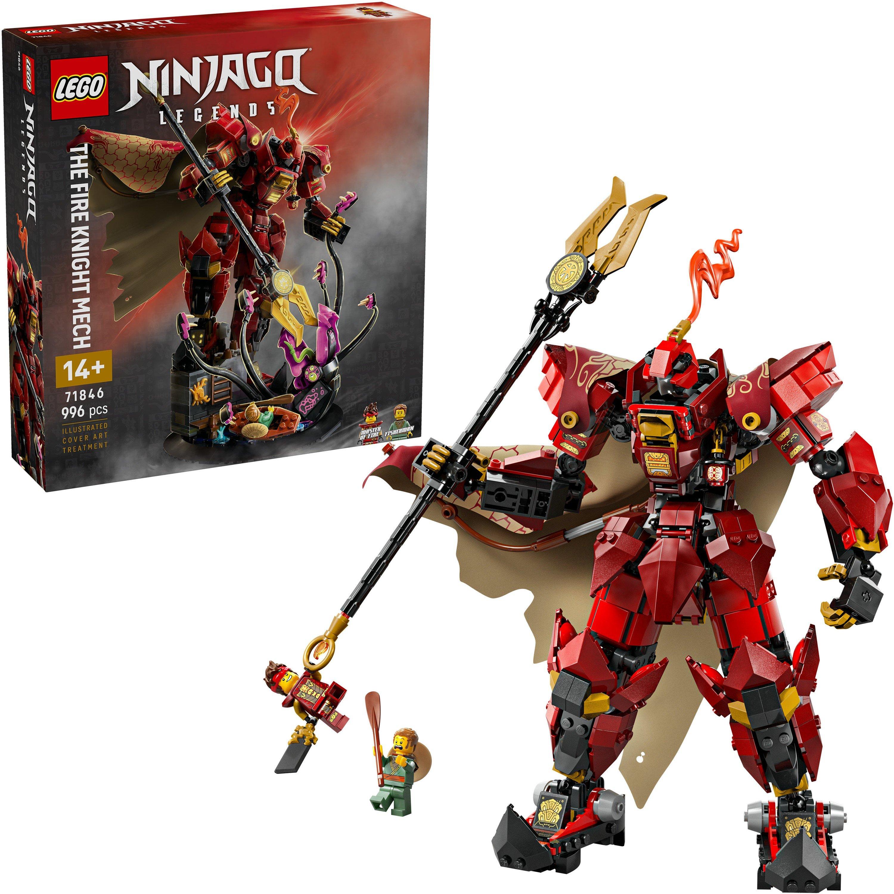 LEGO LEGO® NINJAGO® The Fire Knight Mech Building Kit 71846