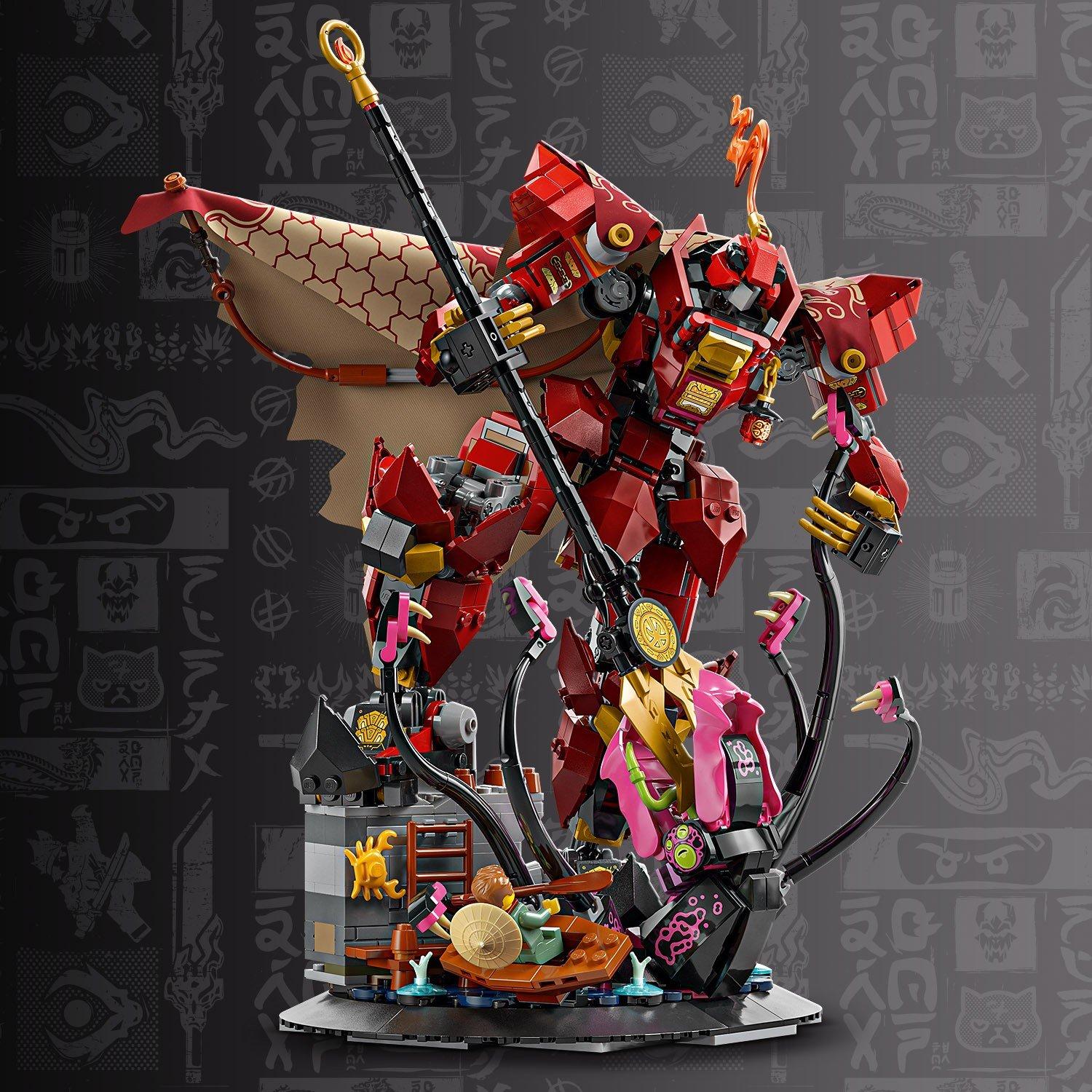 Fire Knight Mch - LEGO - LEGO® NINJAGO® The Fire Knight Mech Building Kit 71846 - 11