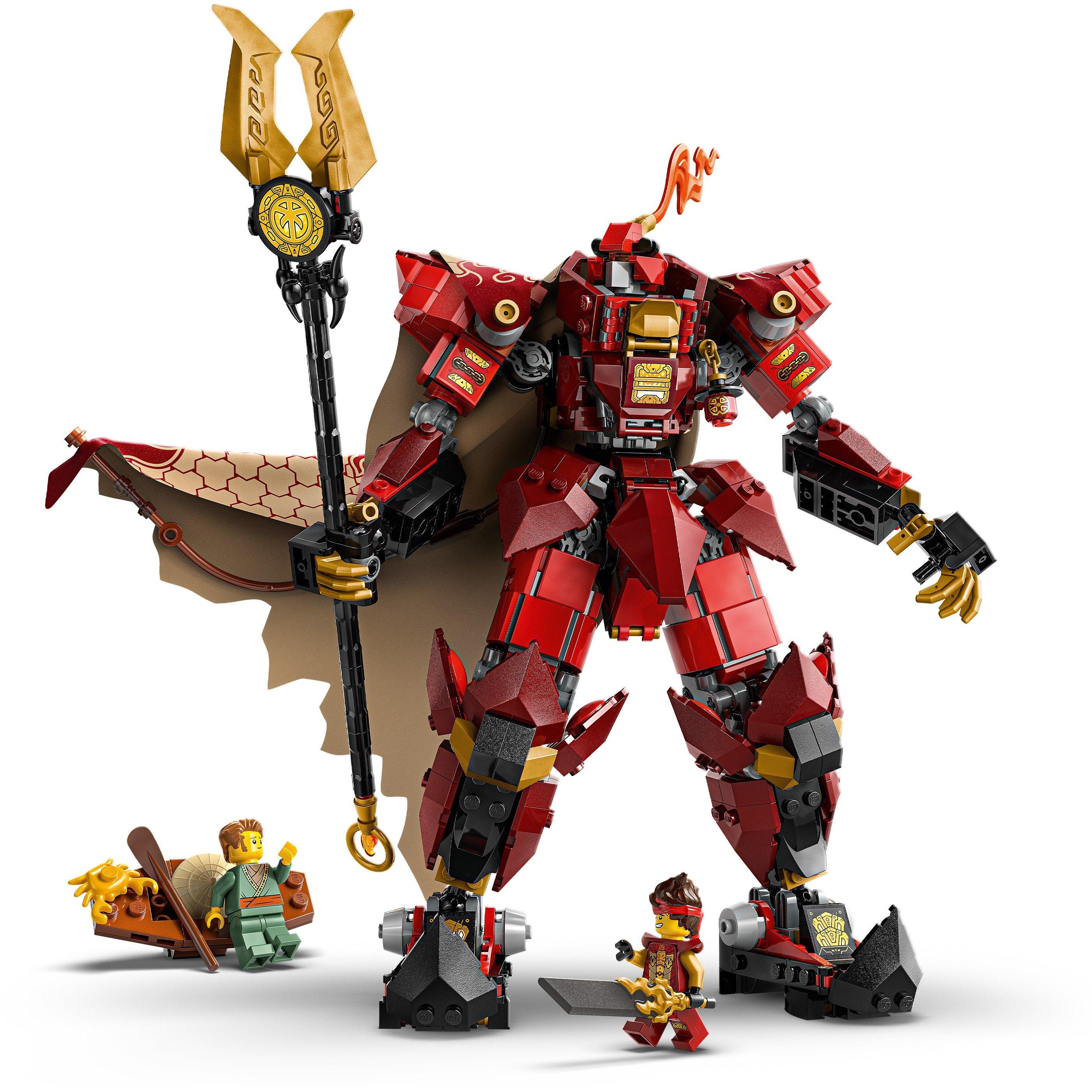 Fire Knight Mch - LEGO - LEGO® NINJAGO® The Fire Knight Mech Building Kit 71846 - 4