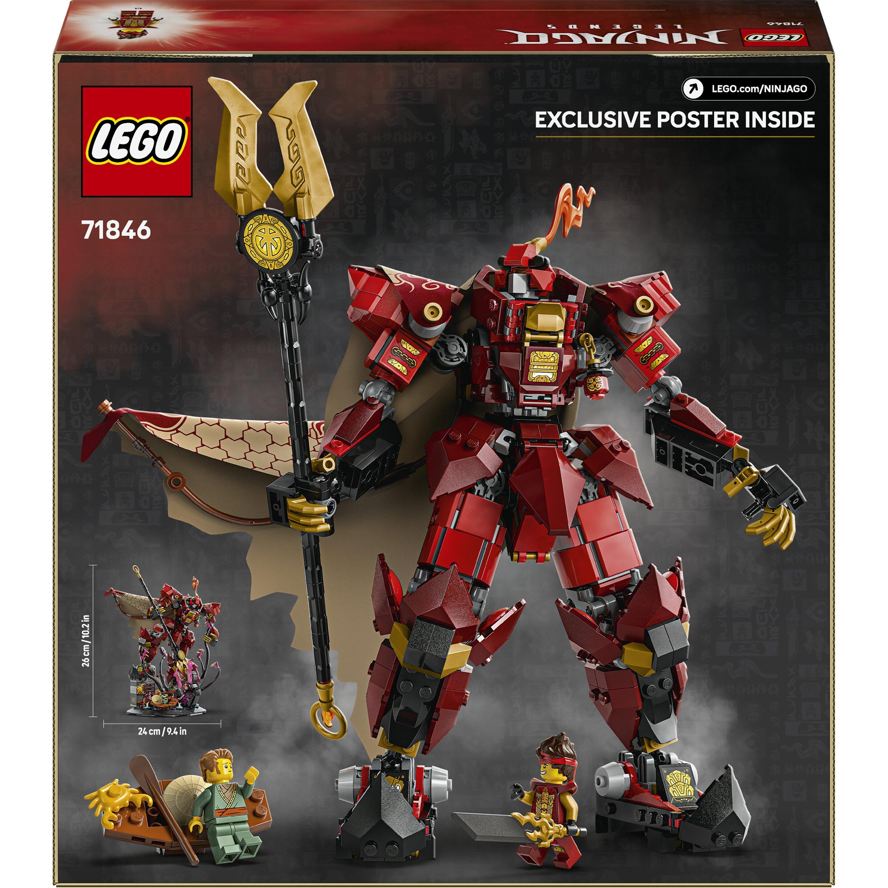 Fire Knight Mch - LEGO - LEGO® NINJAGO® The Fire Knight Mech Building Kit 71846 - 9
