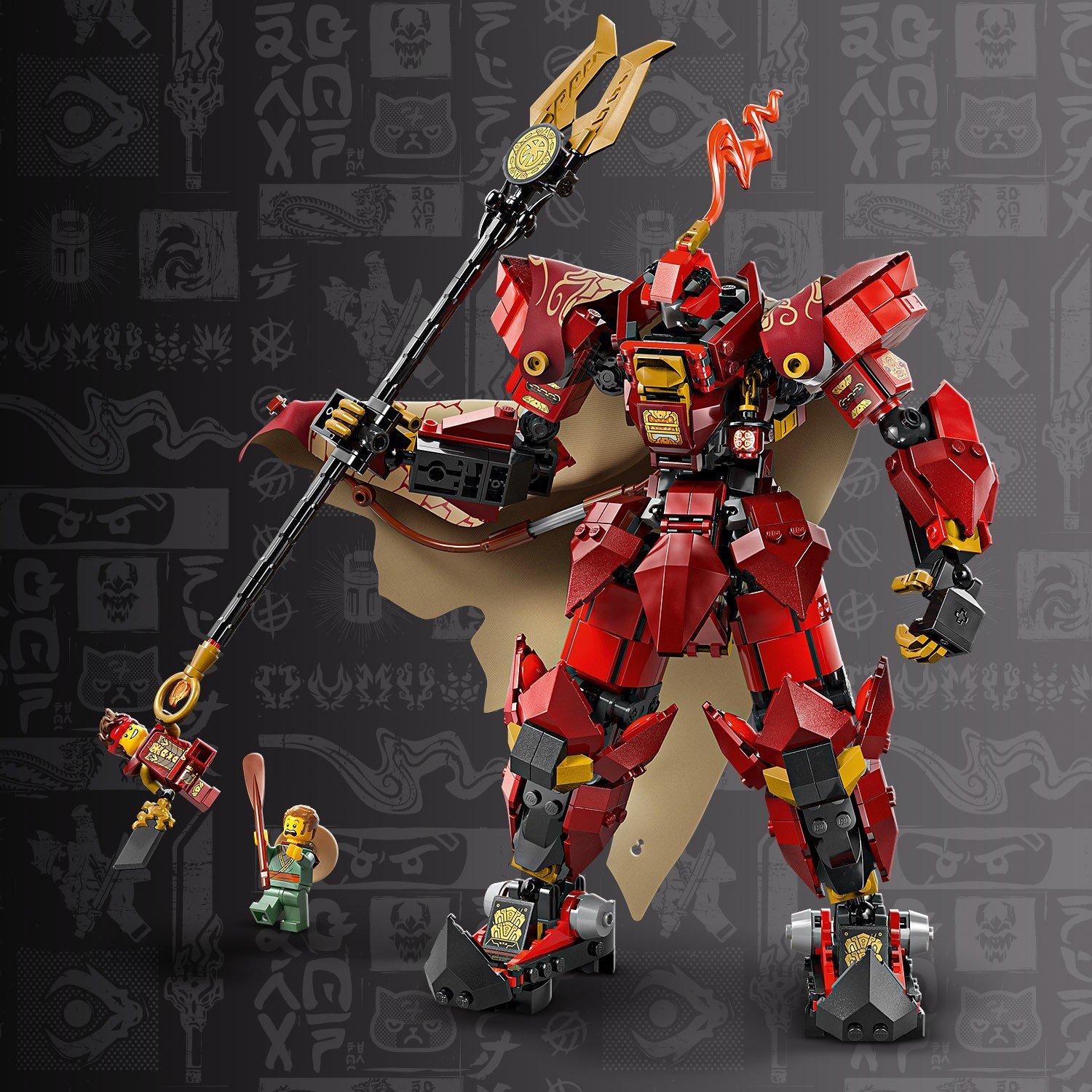 Fire Knight Mch - LEGO - LEGO® NINJAGO® The Fire Knight Mech Building Kit 71846 - 10