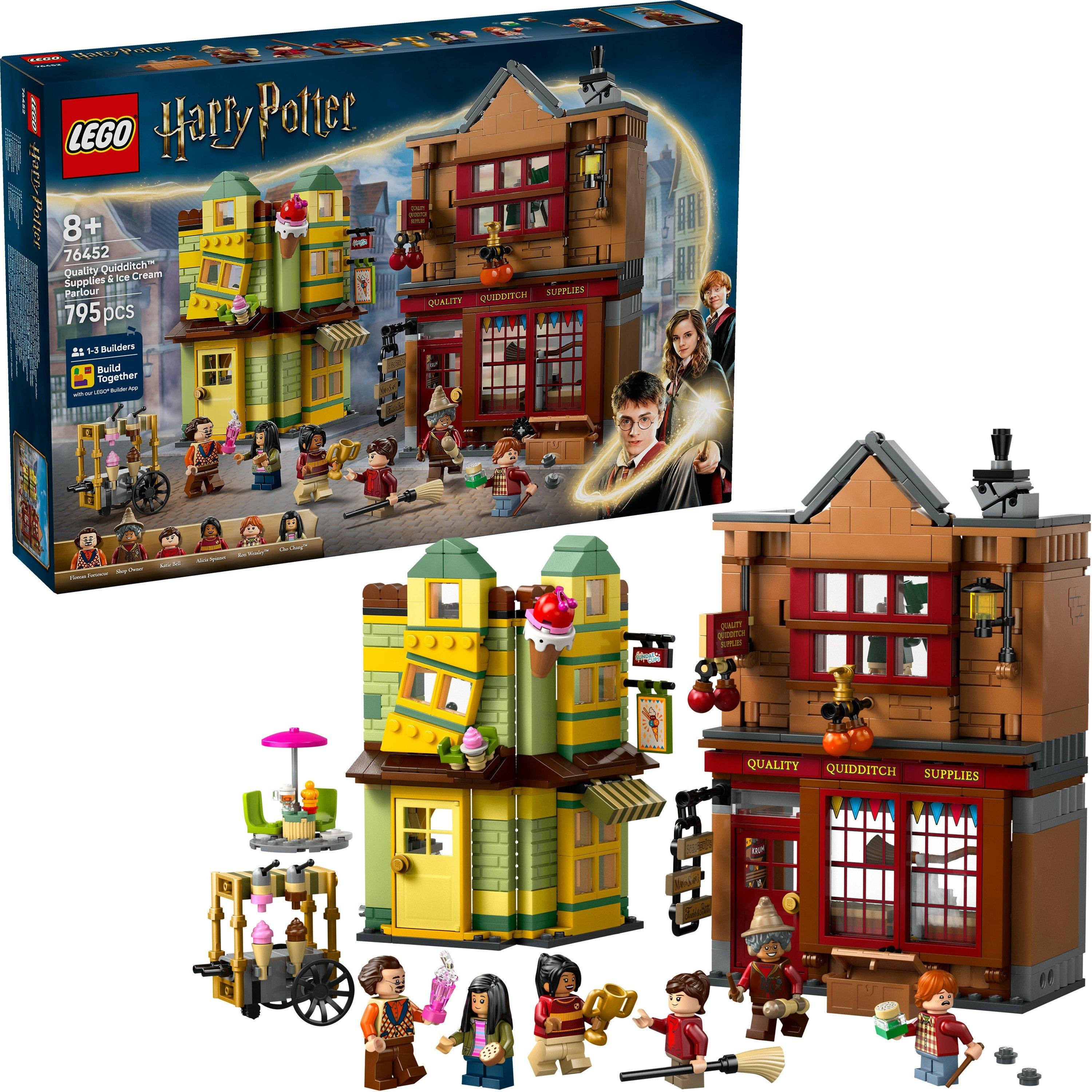 Shops - LEGO - LEGO® Harry Potter™ Quality Quidditch™ Supplies & Ice Cream Parlour Set 76452 - 1