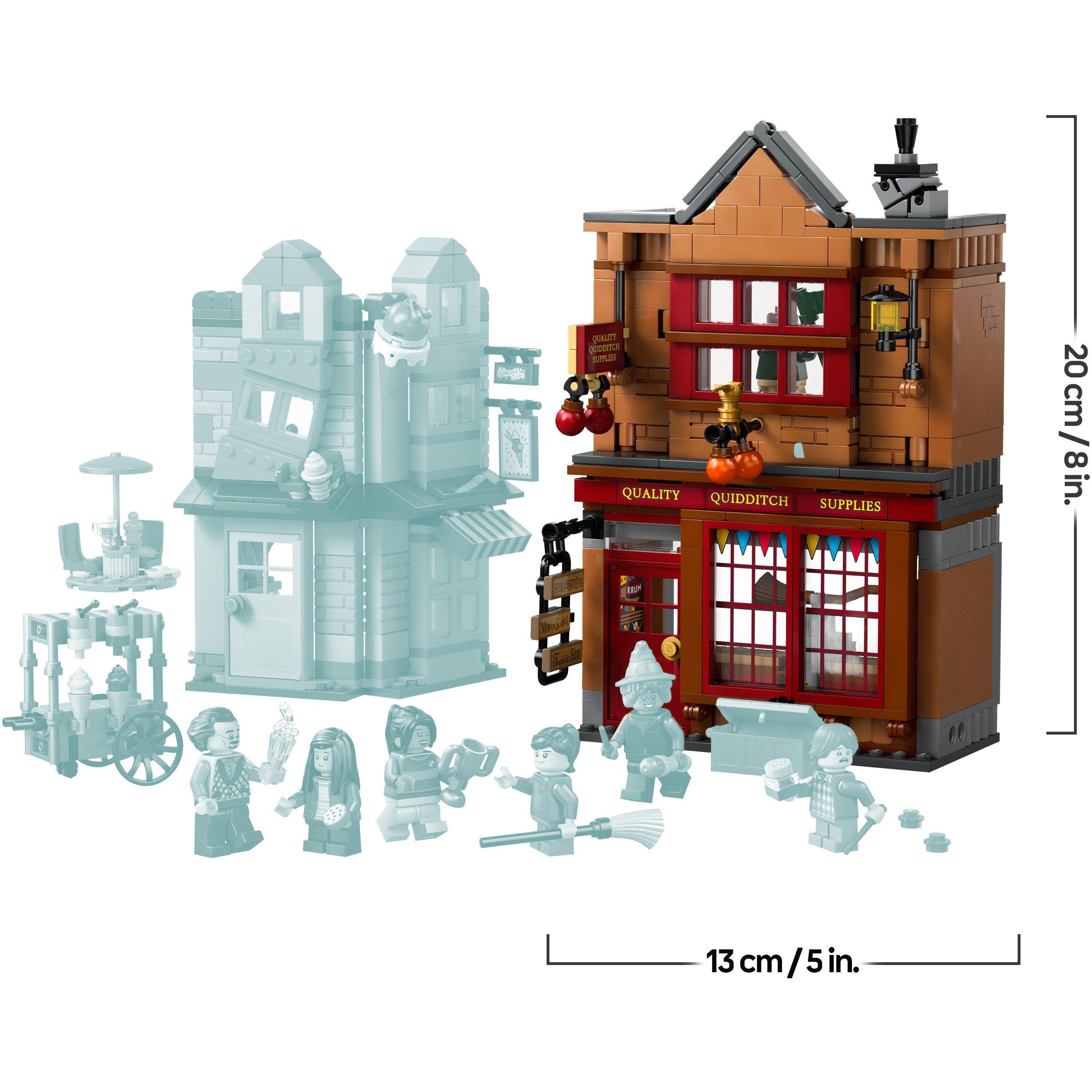 Shops - LEGO - LEGO® Harry Potter™ Quality Quidditch™ Supplies & Ice Cream Parlour Set 76452 - 8