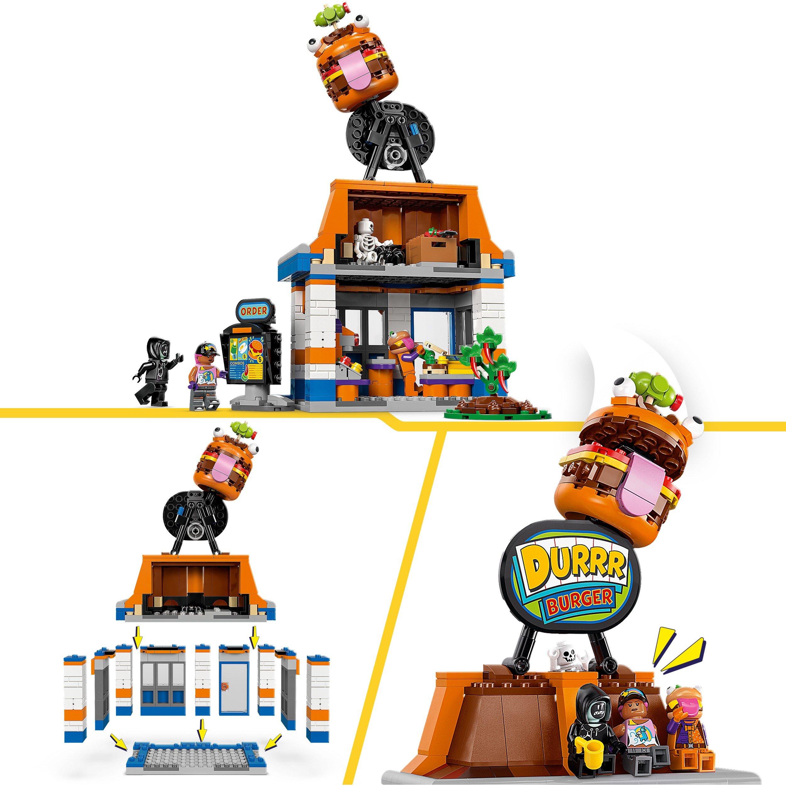 Durr Restaurant - LEGO - LEGO® Fortnite® Durrr Burger Restaurant Video Game Toy 77076 - 4