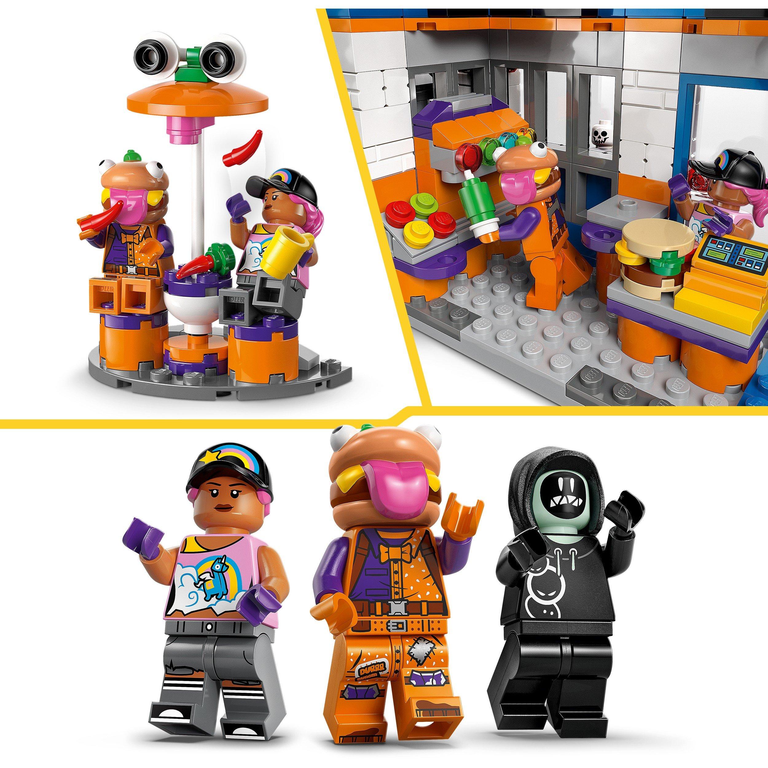 Durr Restaurant - LEGO - LEGO® Fortnite® Durrr Burger Restaurant Video Game Toy 77076 - 5