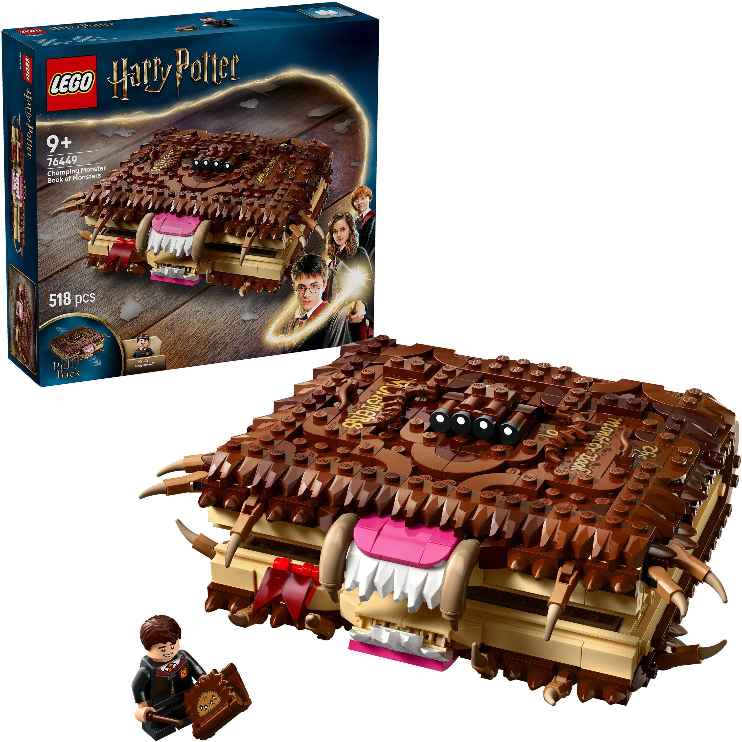 Lego Boys Lego® Harry Potter™ Chomping Monster Book Of Monsters Wizard Toy 76449 - Chomp Monster