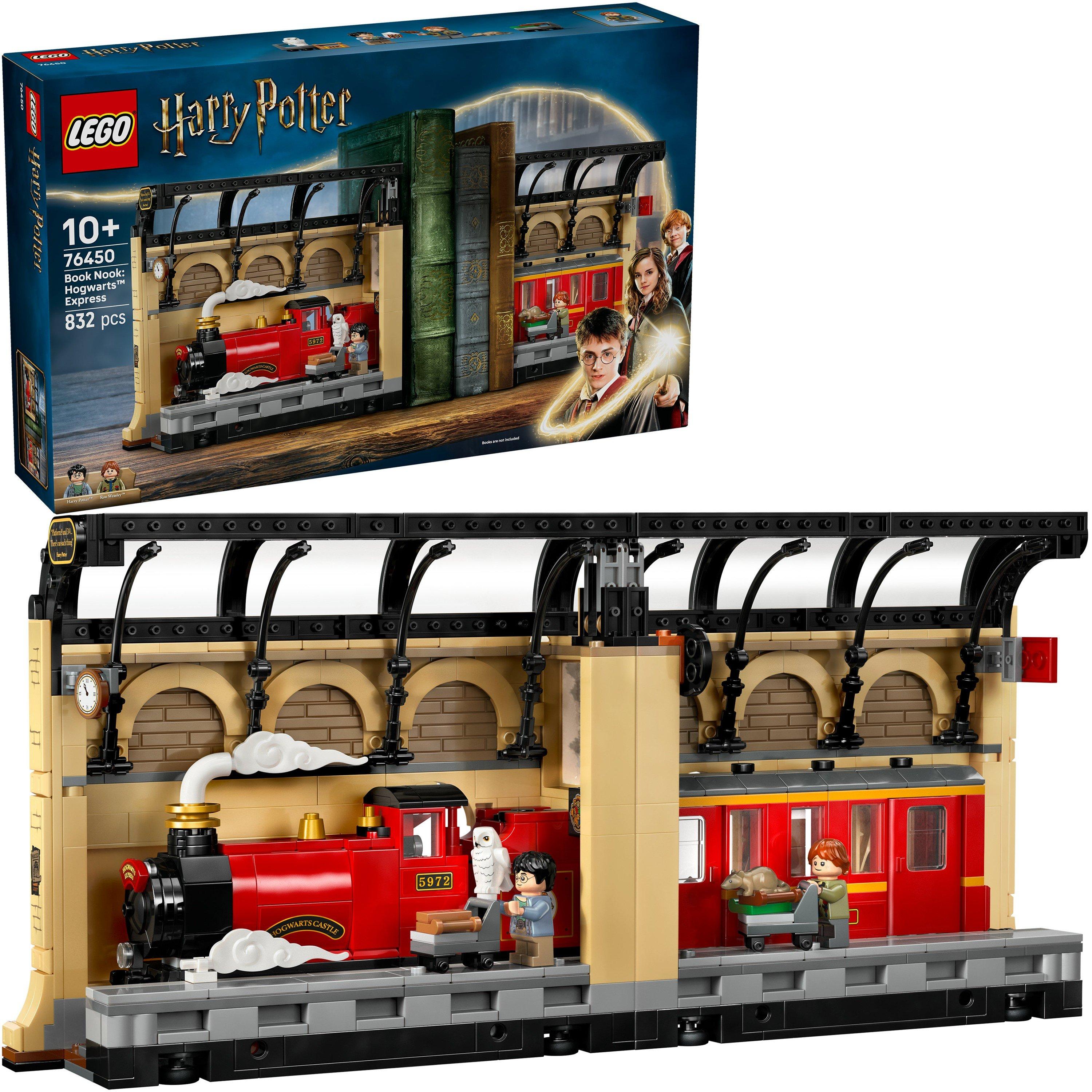 Hogwart Express - LEGO - LEGO® Harry Potter™ Book Nook: Hogwarts™ Express Magical Toy 76450 - 1