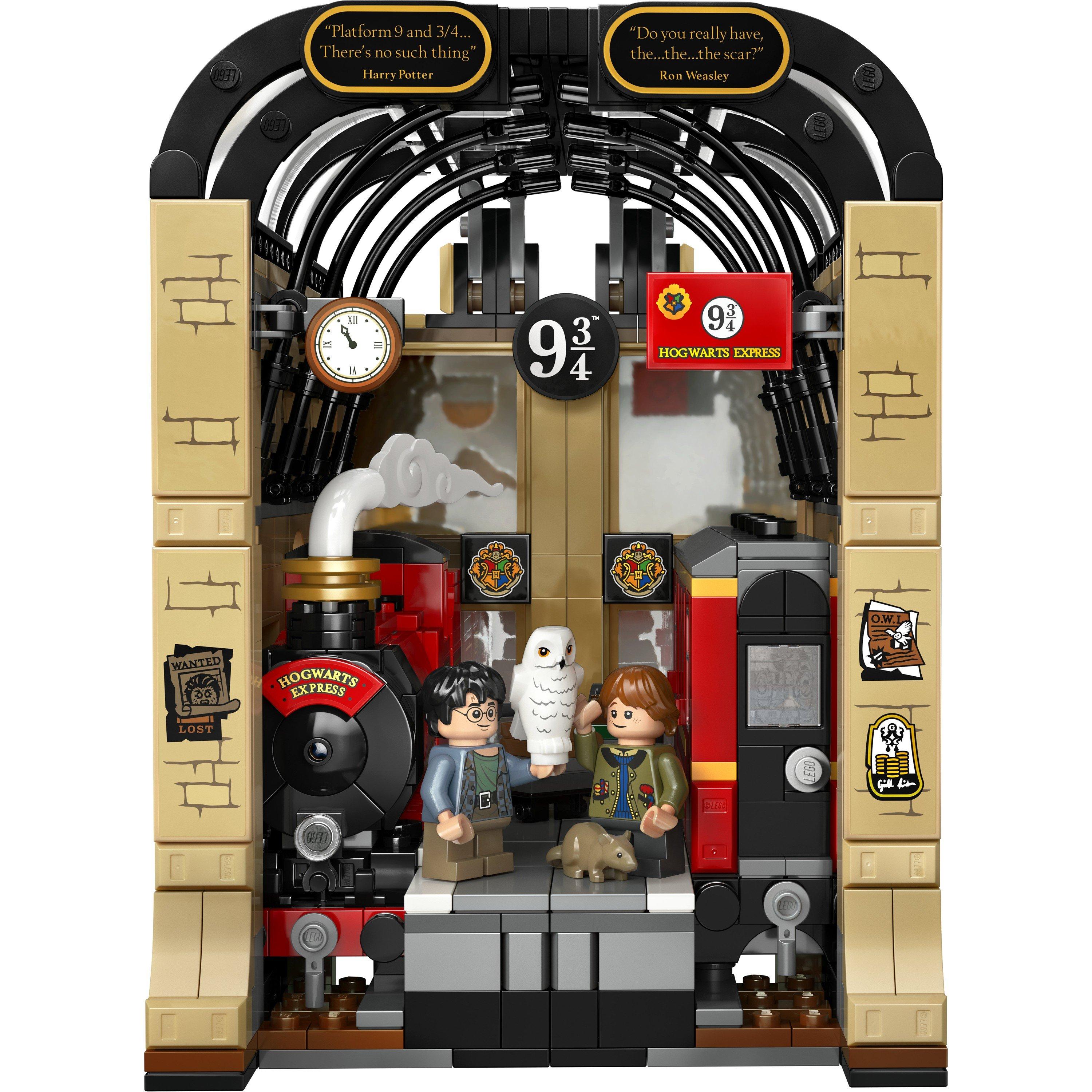 Hogwart Express - LEGO - LEGO® Harry Potter™ Book Nook: Hogwarts™ Express Magical Toy 76450 - 13