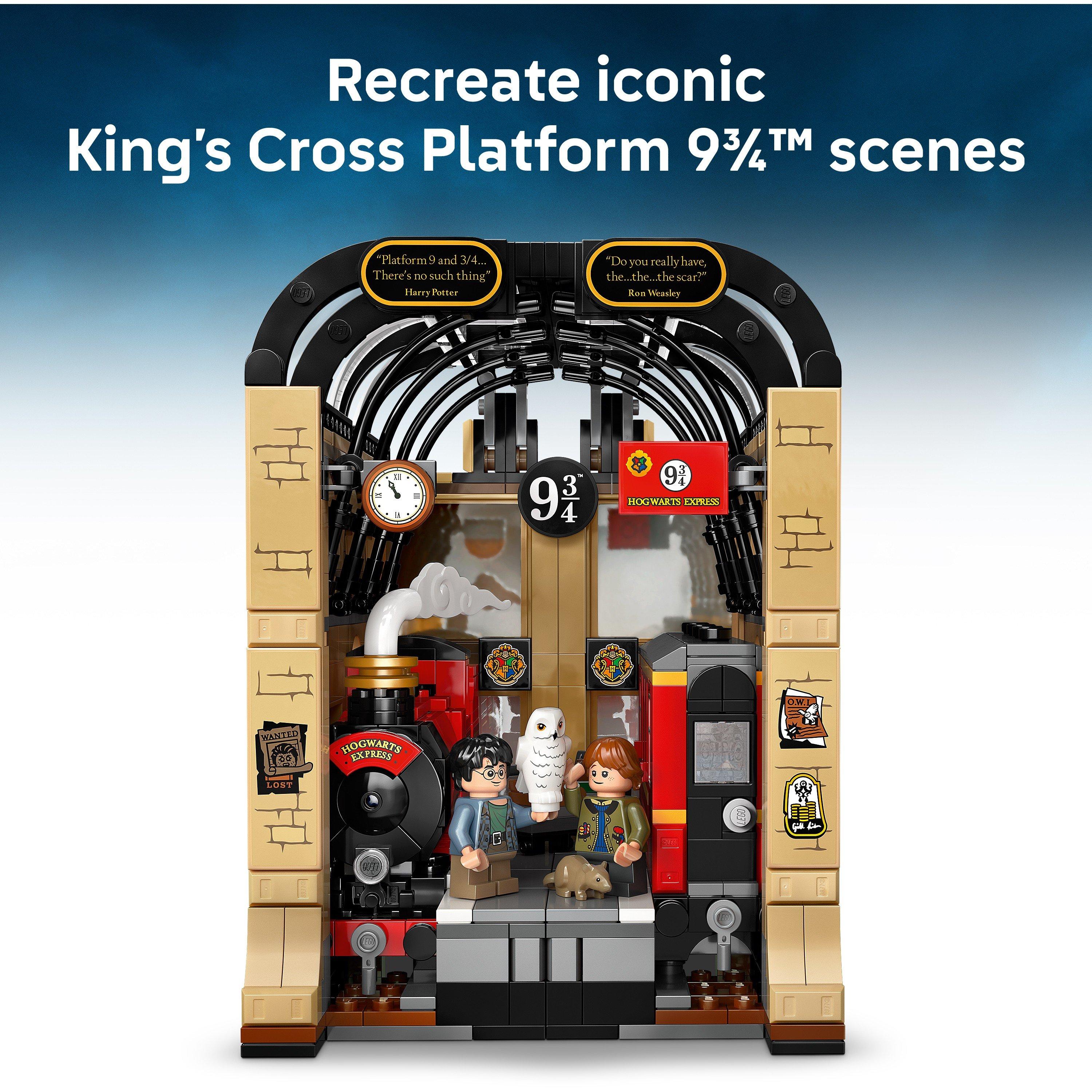 Hogwart Express - LEGO - LEGO® Harry Potter™ Book Nook: Hogwarts™ Express Magical Toy 76450 - 4
