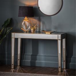 Gallery Mirrored Console Table
