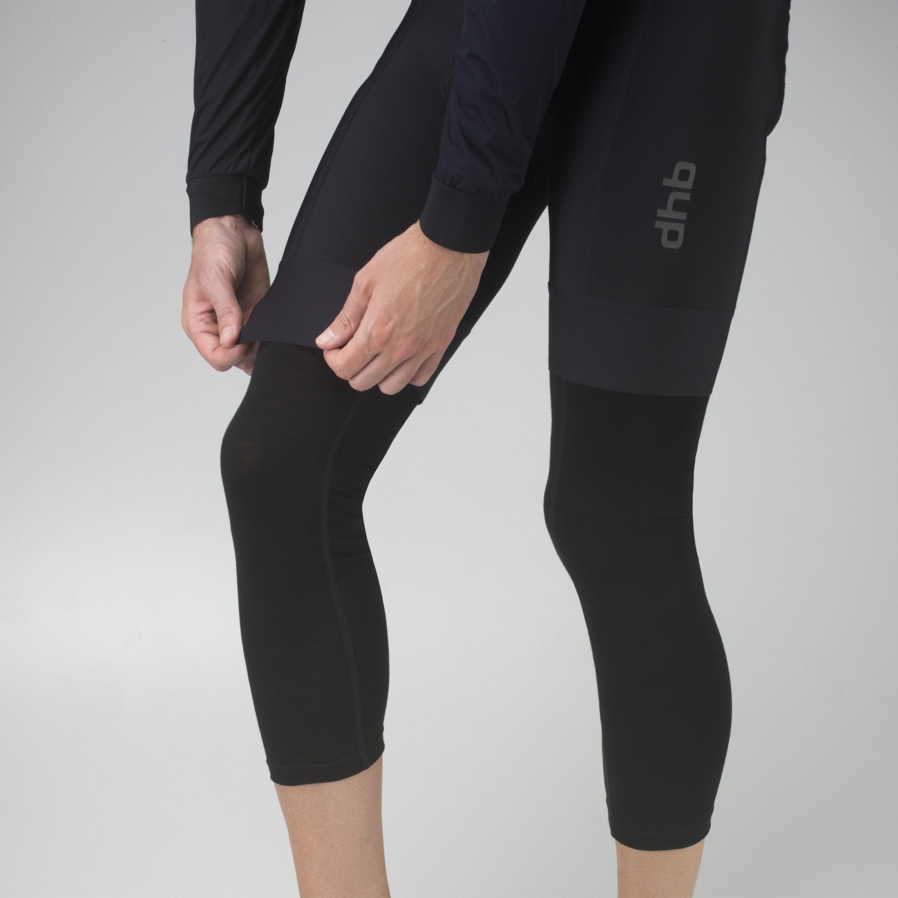 Black - Dhb - Merino Leg Warmers - 2