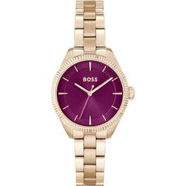 Boss Ladies BOSS Sage Carnation Gold IP Watch