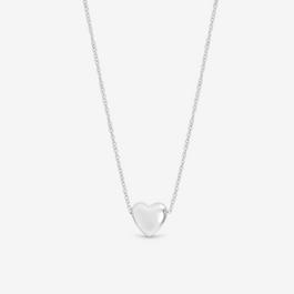 Simply Silver Sterling Silver 925 Polished Mini Heart Pendant