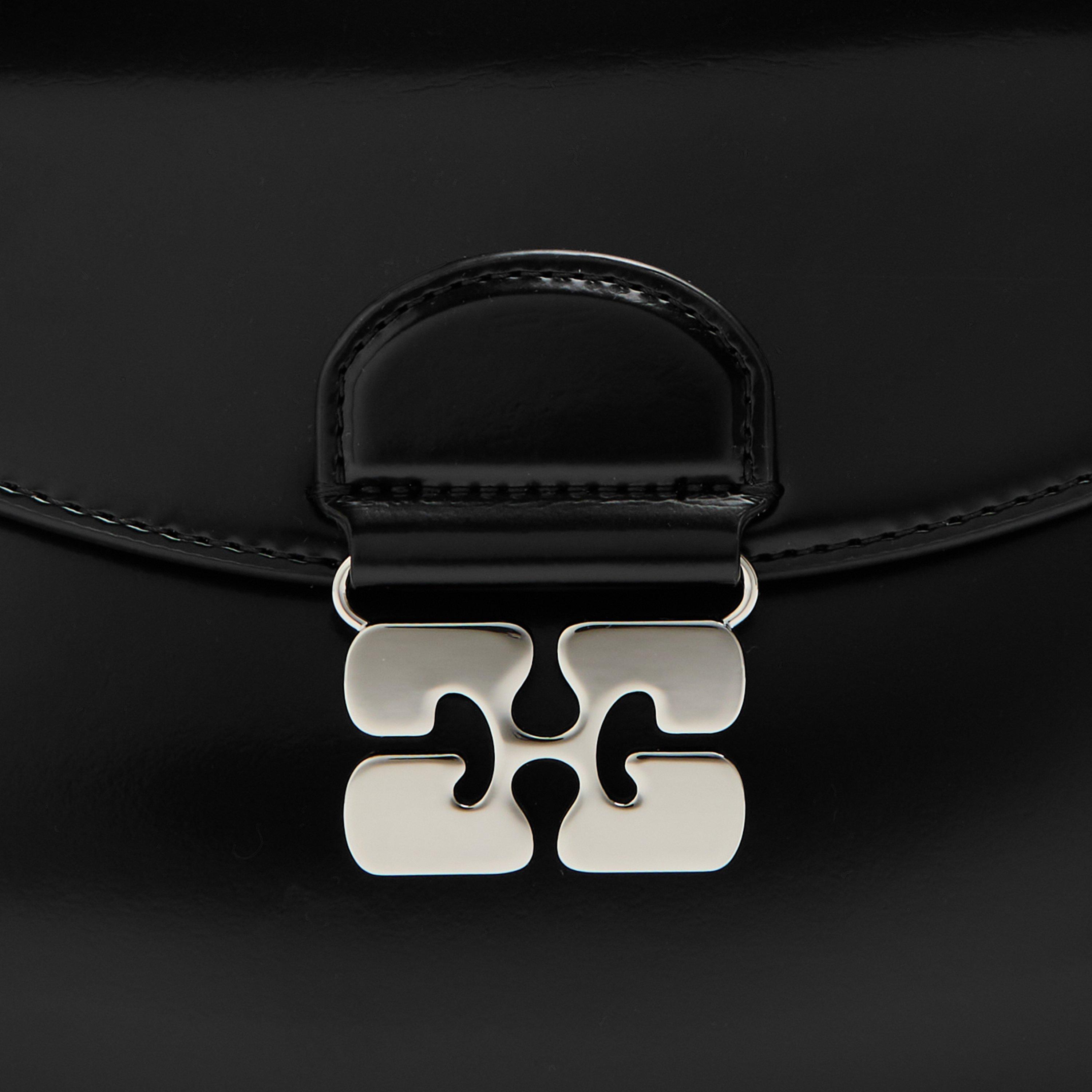 Black - Ganni - Women's Crossbody Bag - 3