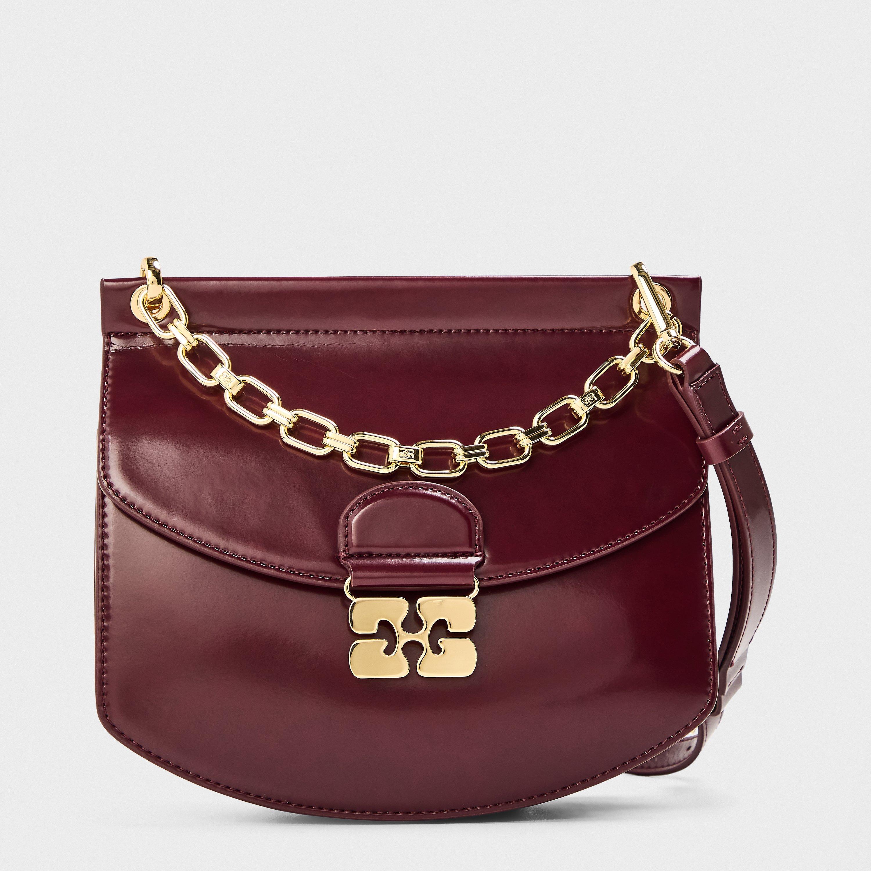 Tawny Port - Ganni - Women's Crossbody Bag - 1