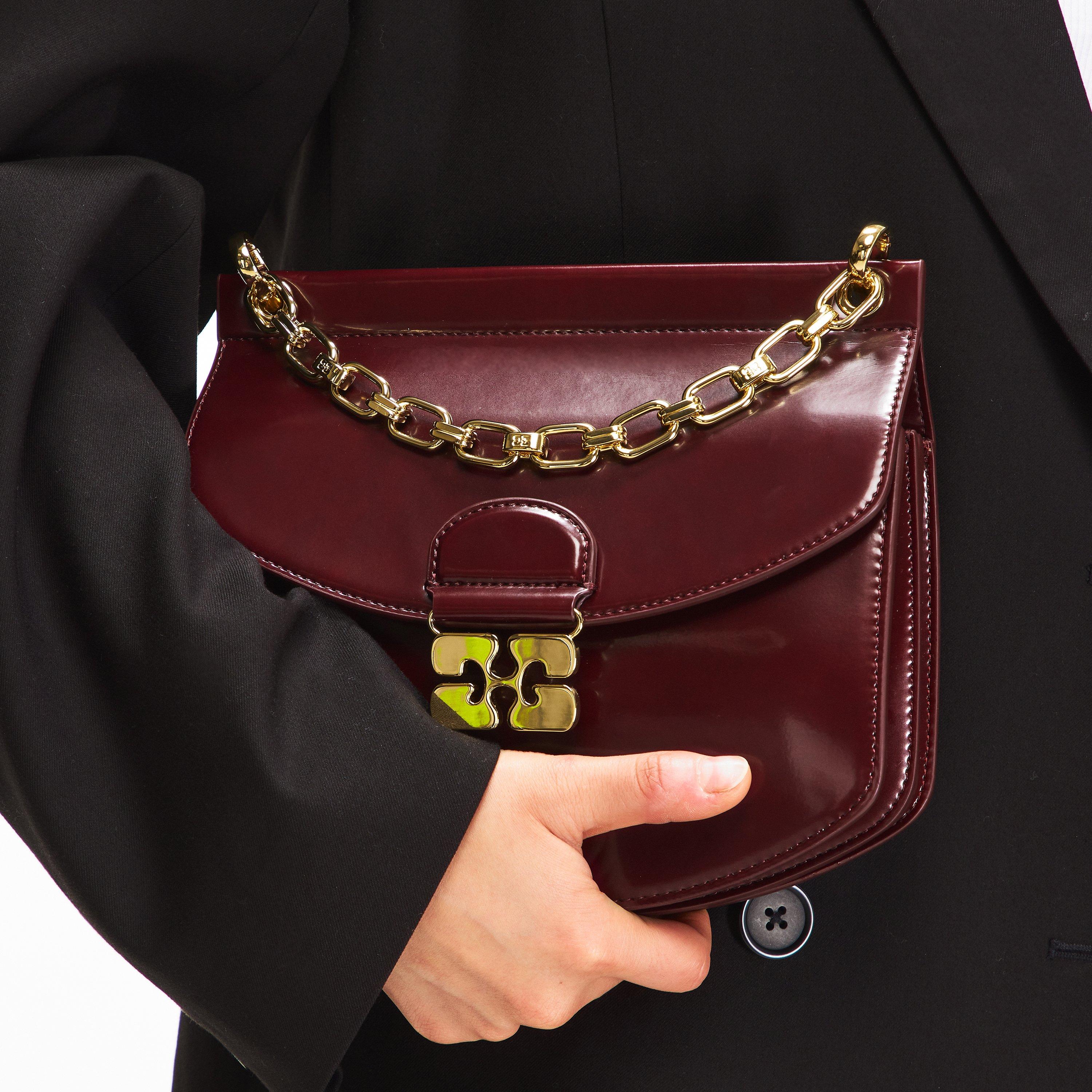 Tawny Port - Ganni - Women's Crossbody Bag - 3