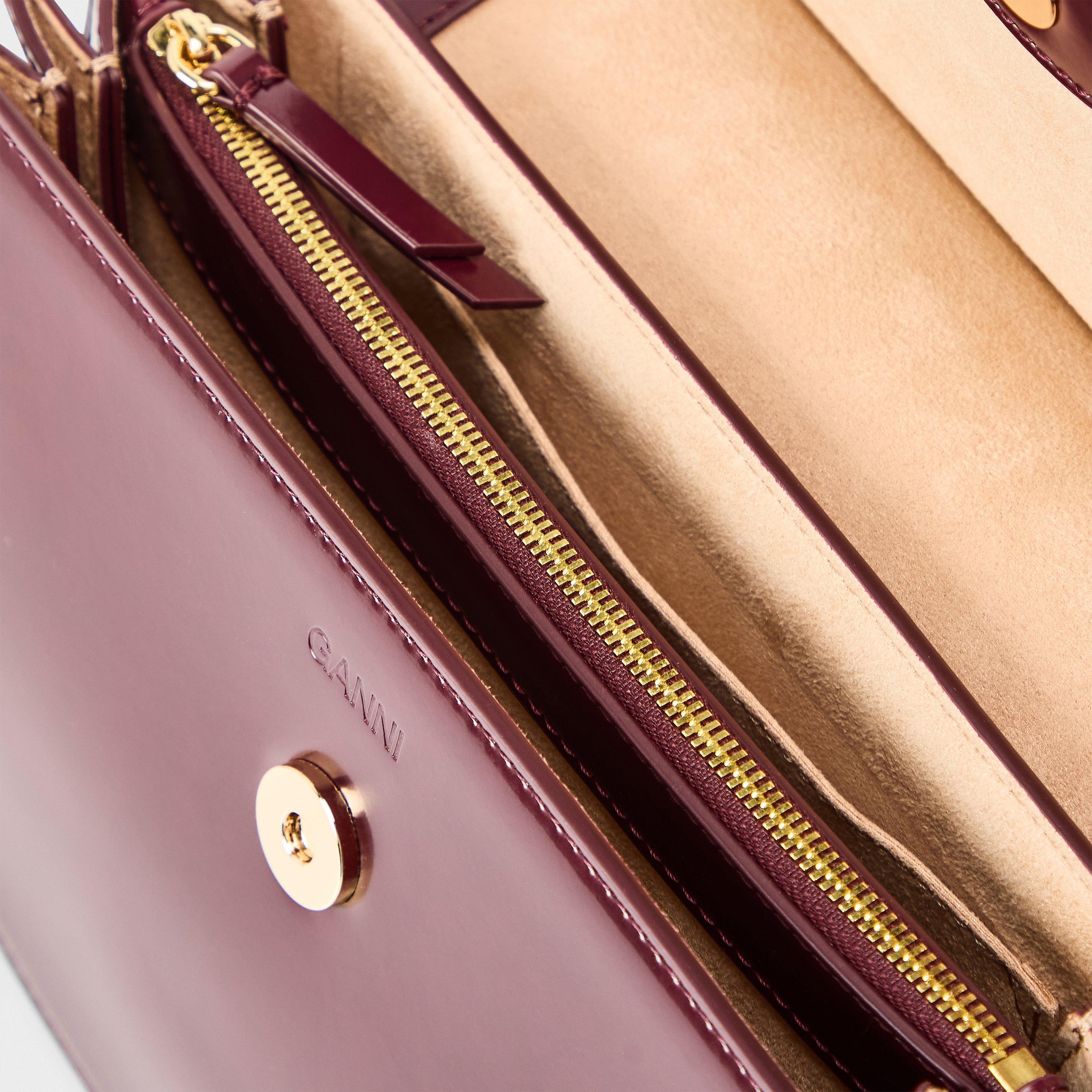 Tawny Port - Ganni - Women's Crossbody Bag - 5