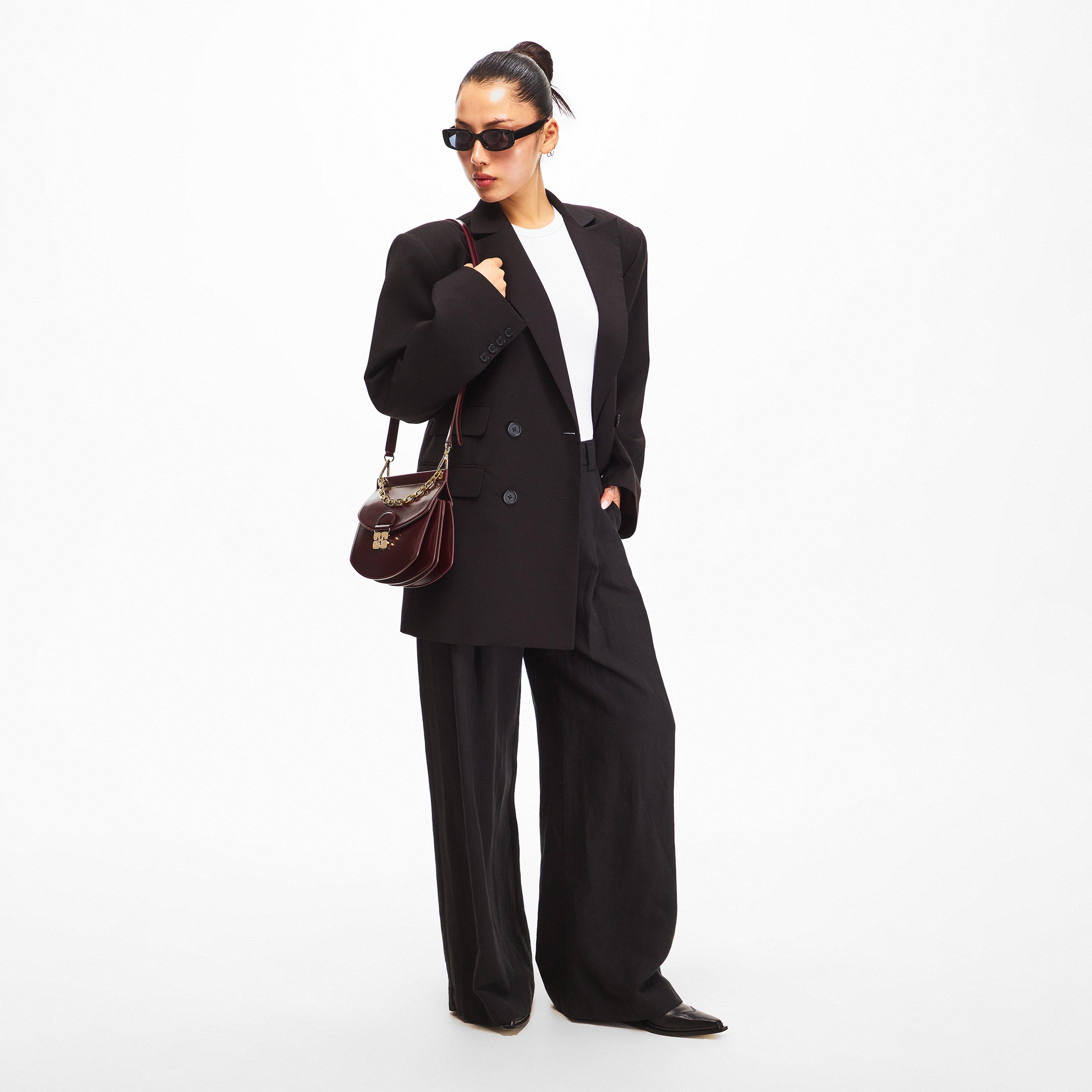 Tawny Port - Ganni - Women's Crossbody Bag - 6