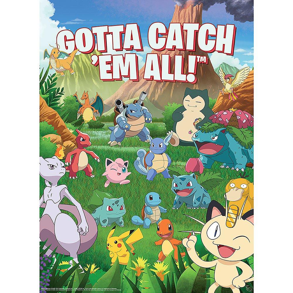 Merchandise - Pokemon - Pokémon SET 2 POSTERS CHIBI - 52X38 - 3