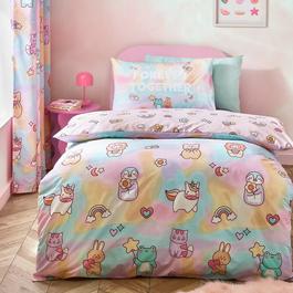 Catherine Lansfield Forever Together Reversible Duvet Cover Set