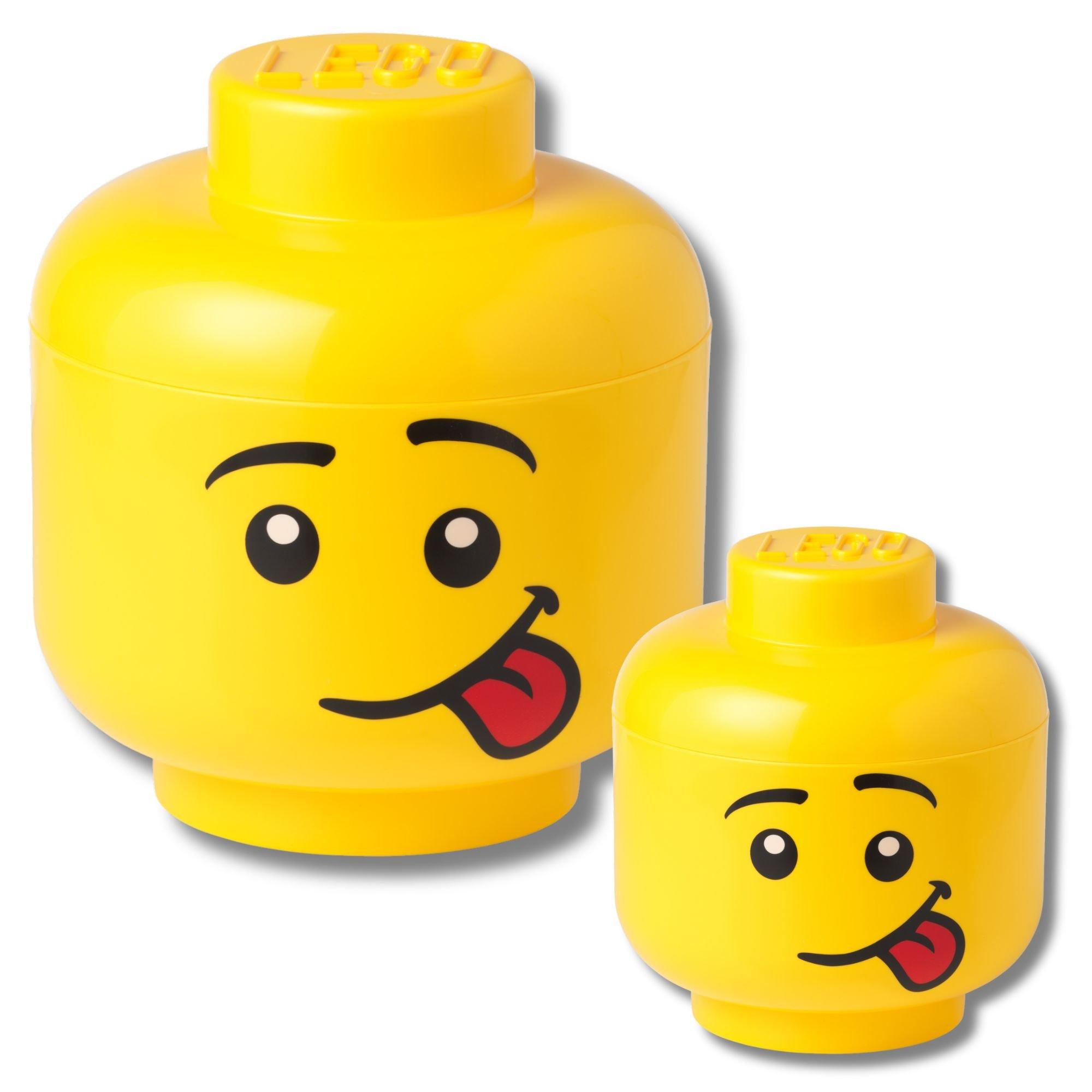 LEGO SILLY LEGO Head Storage Set