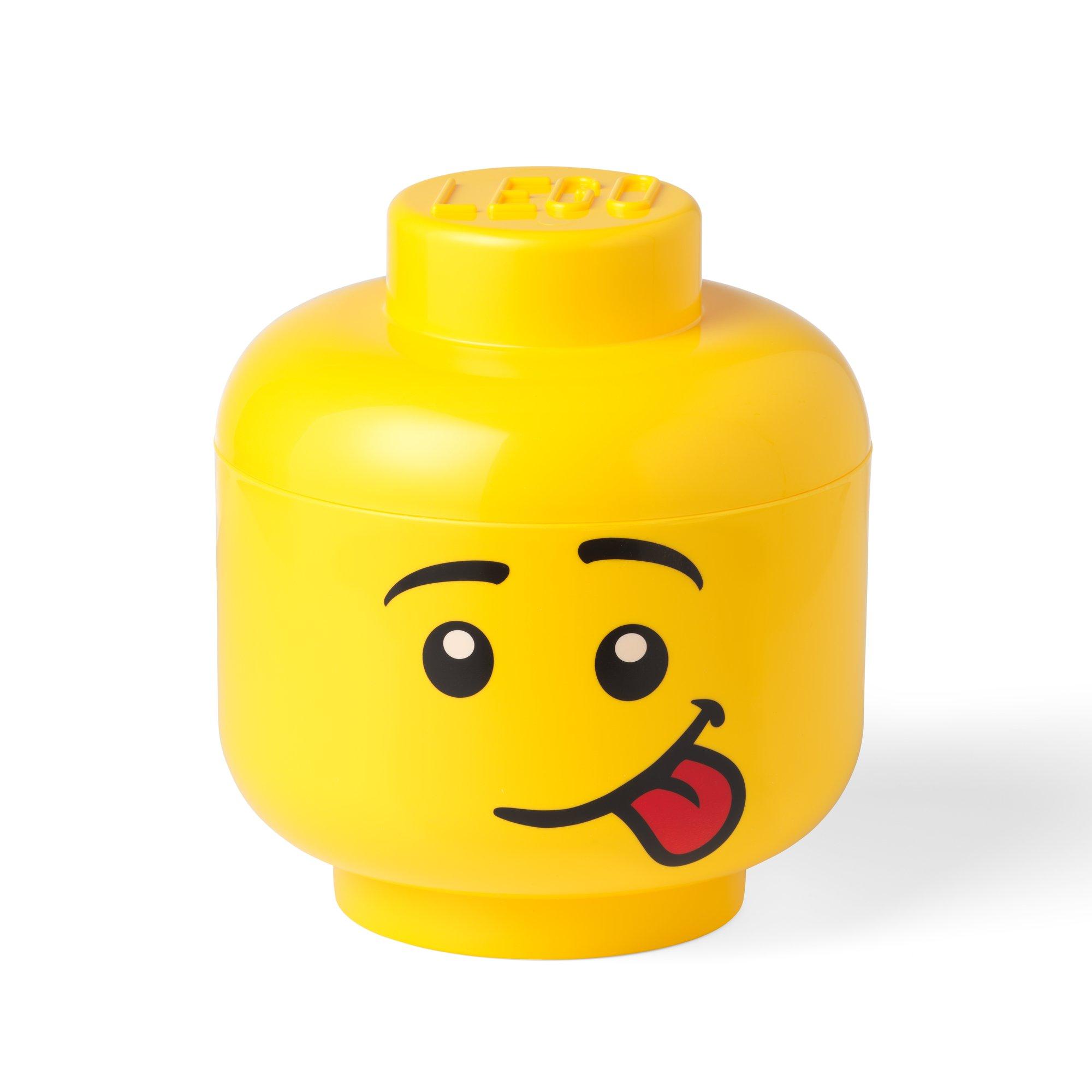 Yellow - LEGO - SILLY LEGO Head Storage Set - 3