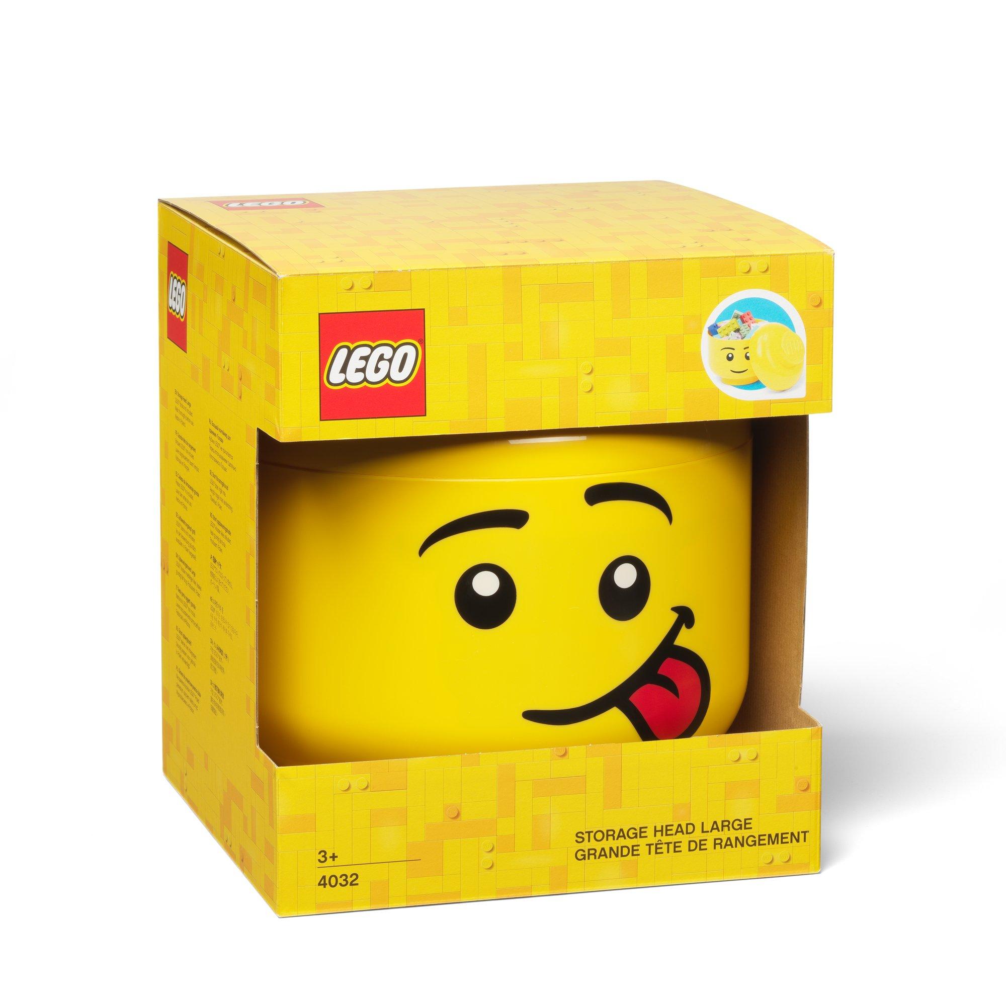 Yellow - LEGO - SILLY LEGO Head Storage Set - 4