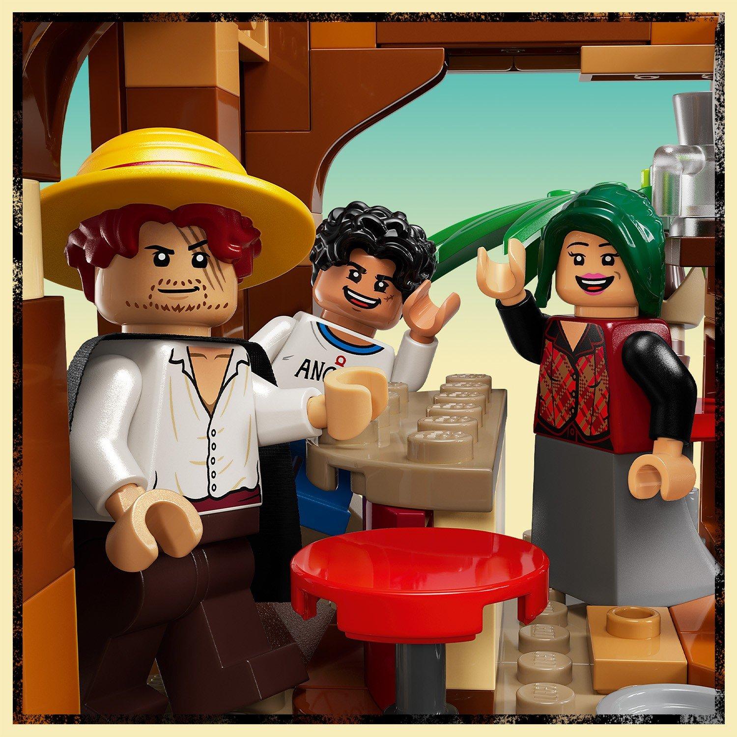 Cabana da Aldeia - LEGO - LEGO ONE PIECE Windmill Village Hut Building Toy Set 75636 - 11