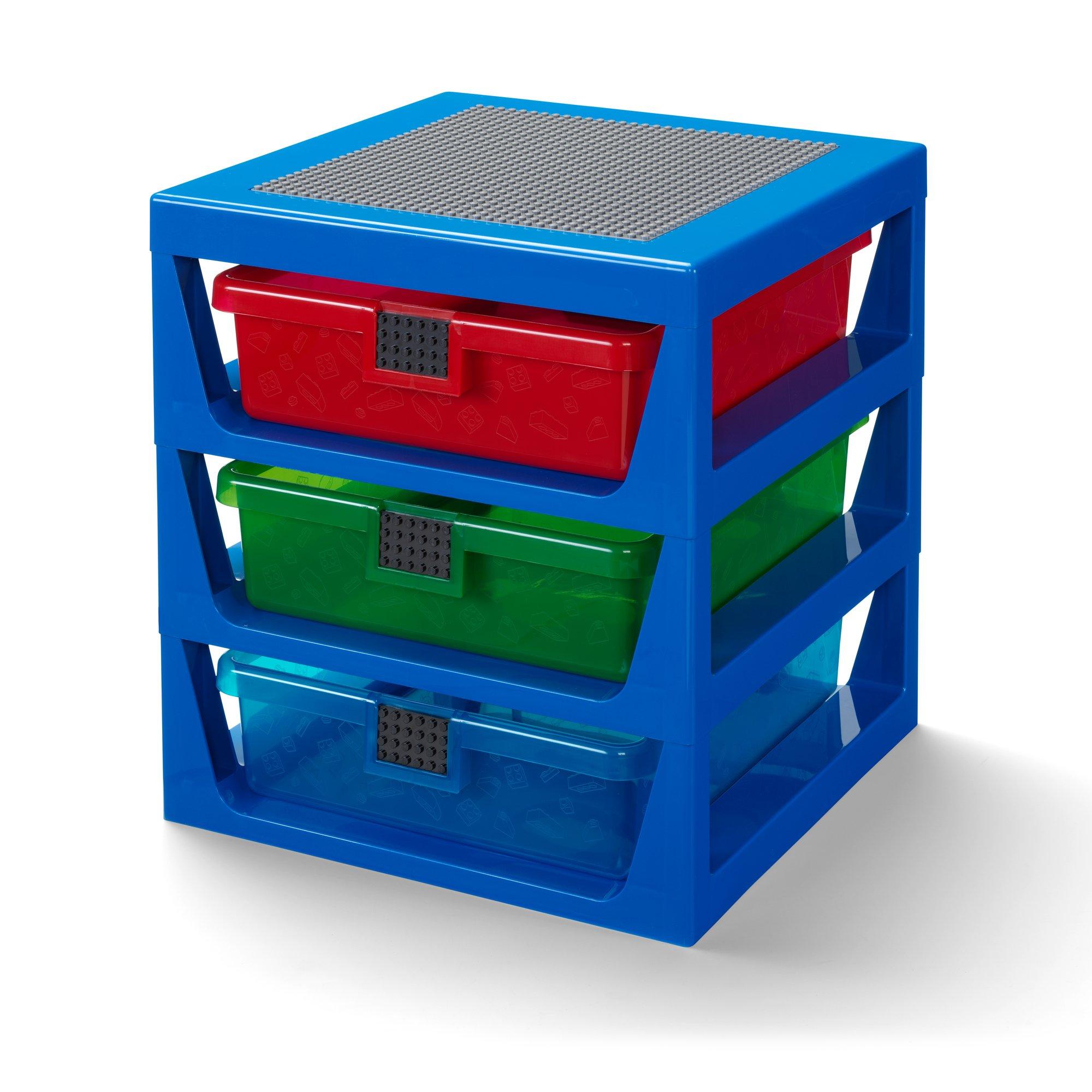 Multi - LEGO - 3 Drawer Storage Rack - 1